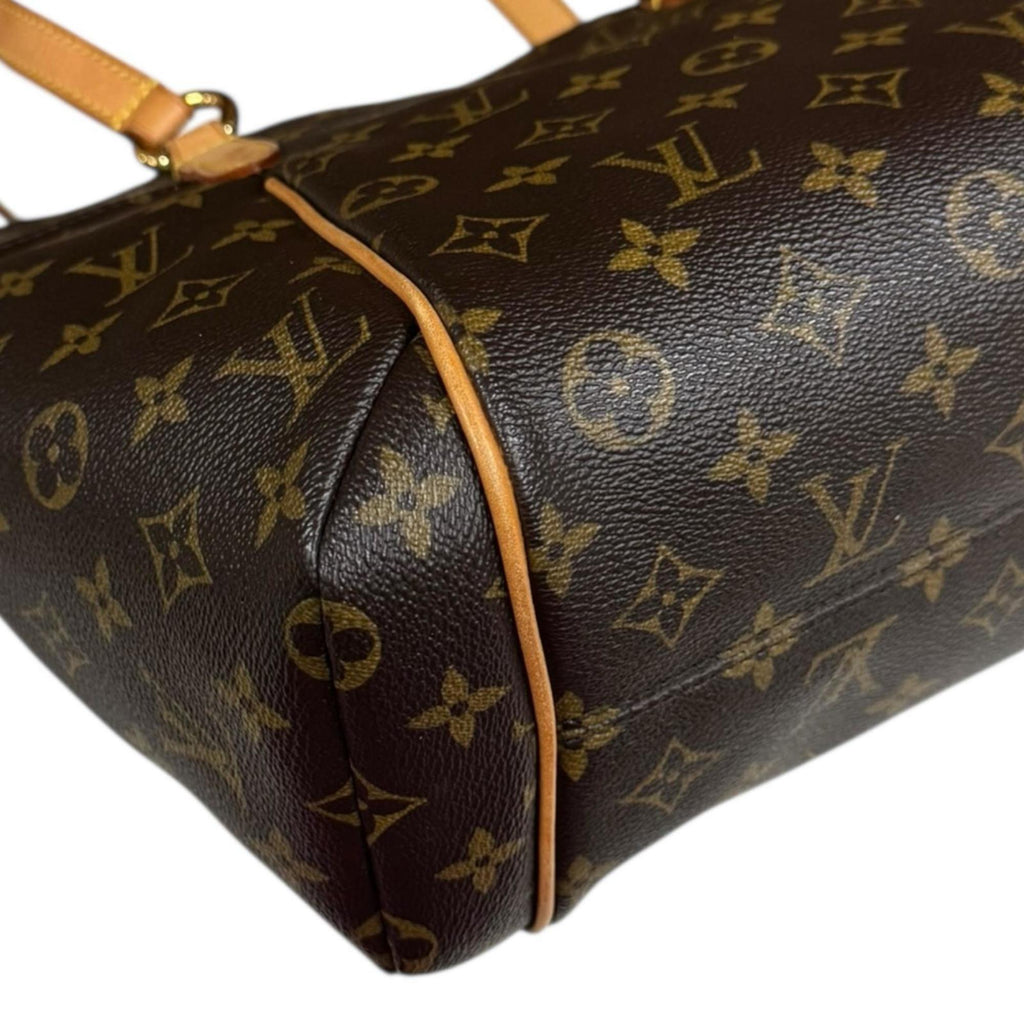 Louis Vuitton Brown Monogram Canvas Tote Bag