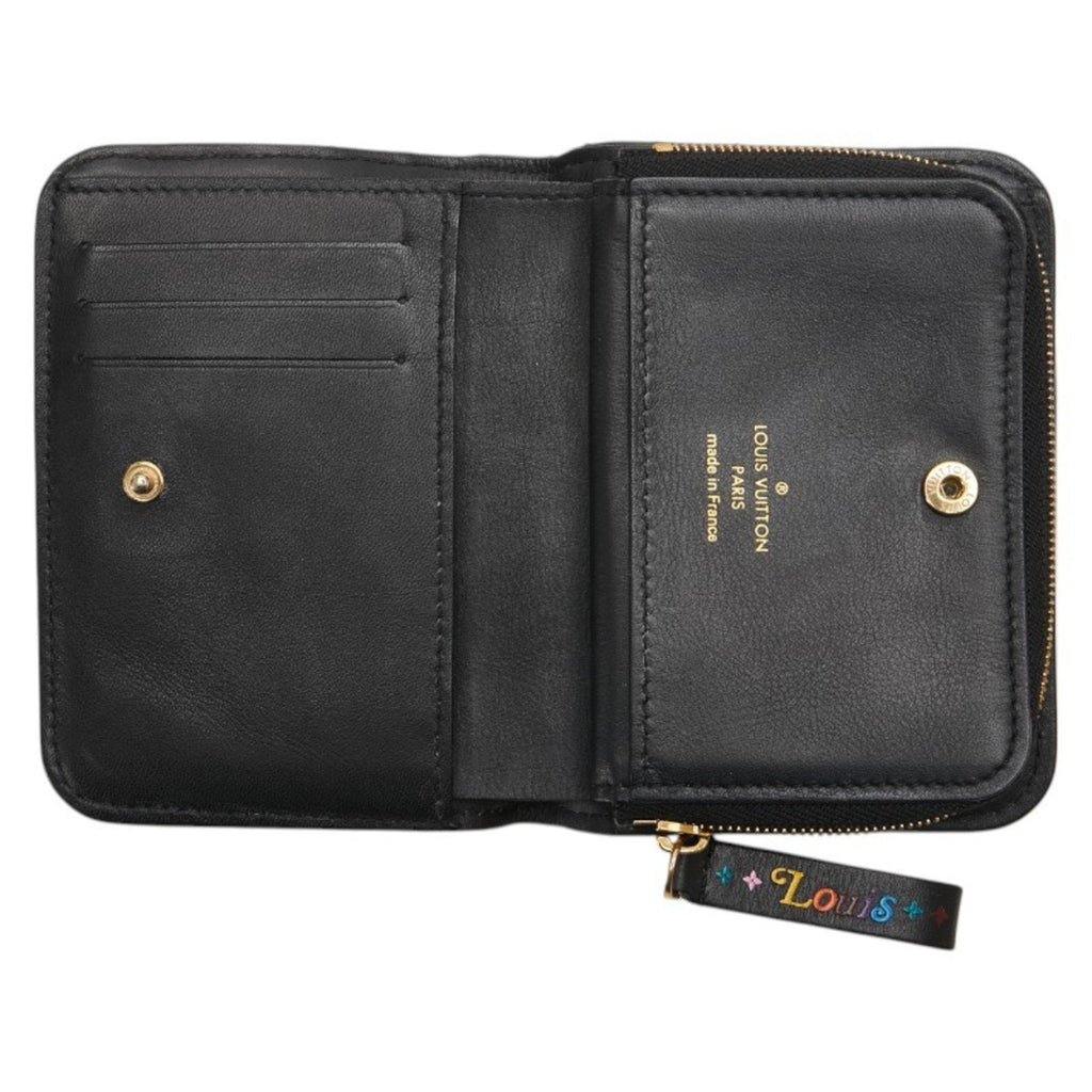 Louis Vuitton Black Leather Wallet