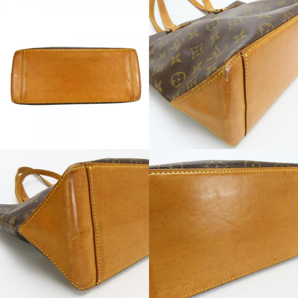 Louis Vuitton Brown Monogram Leather Tote Bag