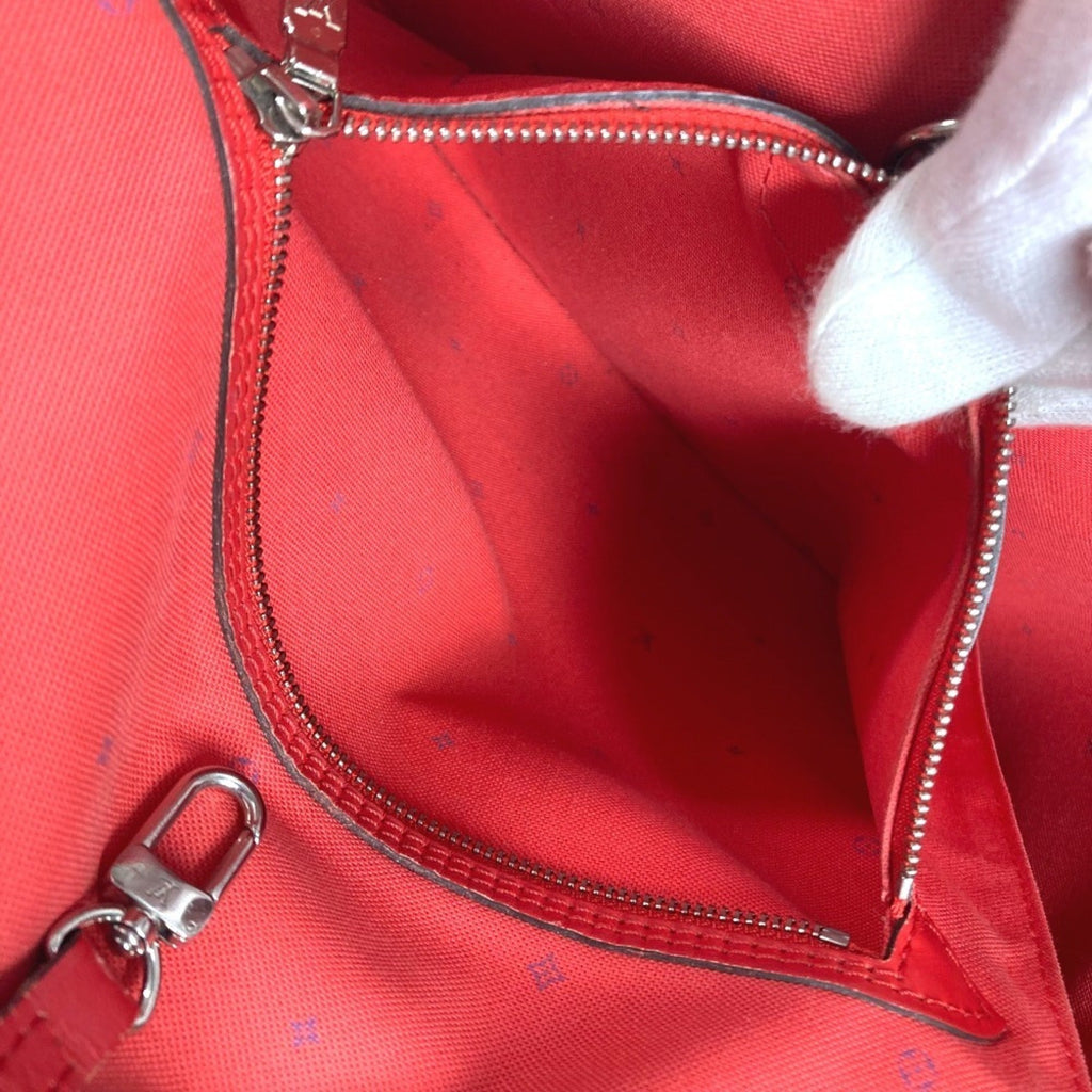 Louis Vuitton Pink Red Color Canvas Shoulder Bag Tote Bag