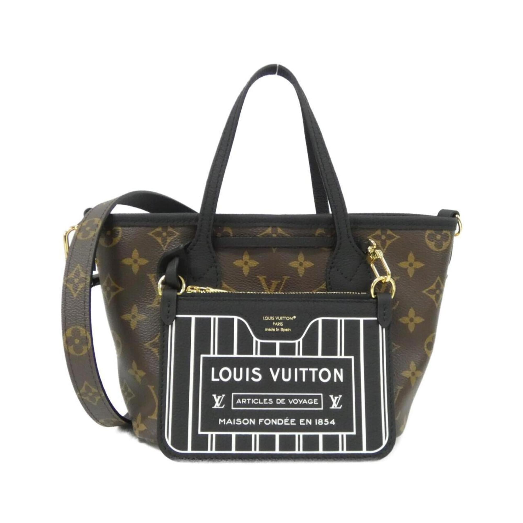 Louis Vuitton Black Marron Monogram Monogram Leather Handbag