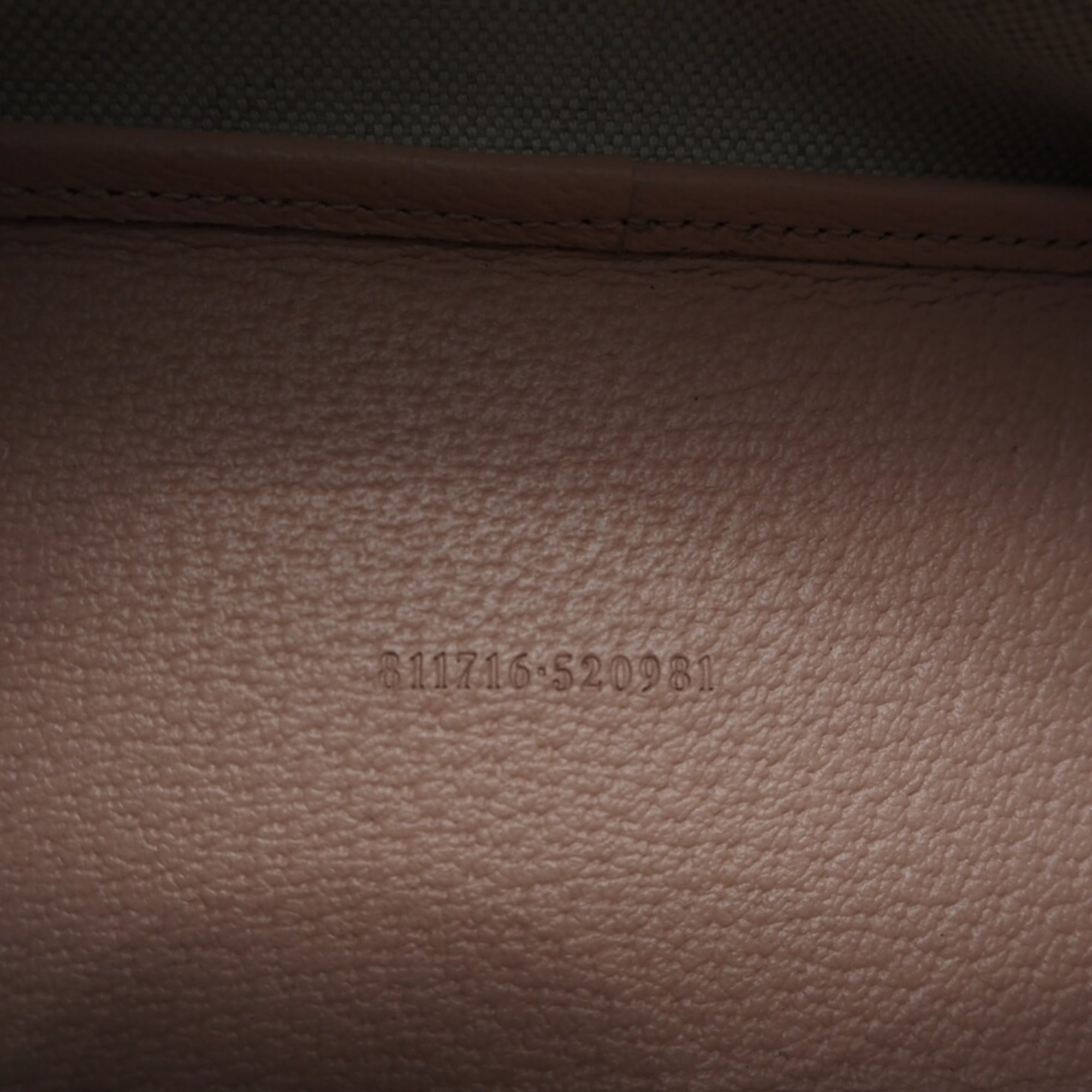 Gucci Pink Beige Coated Canvas Tote Bag (Pre-Owned)