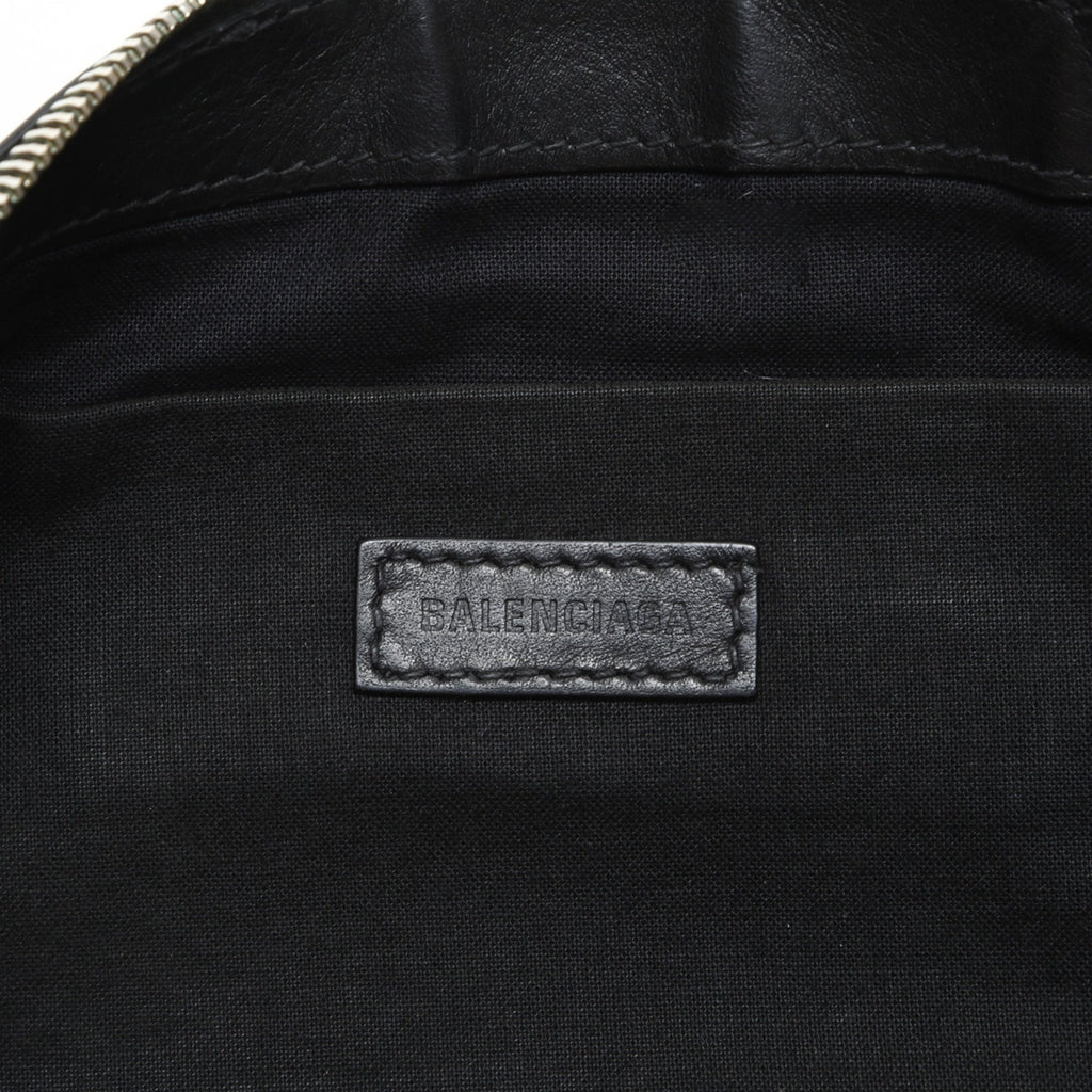 Balenciaga Black Canvas Clutch