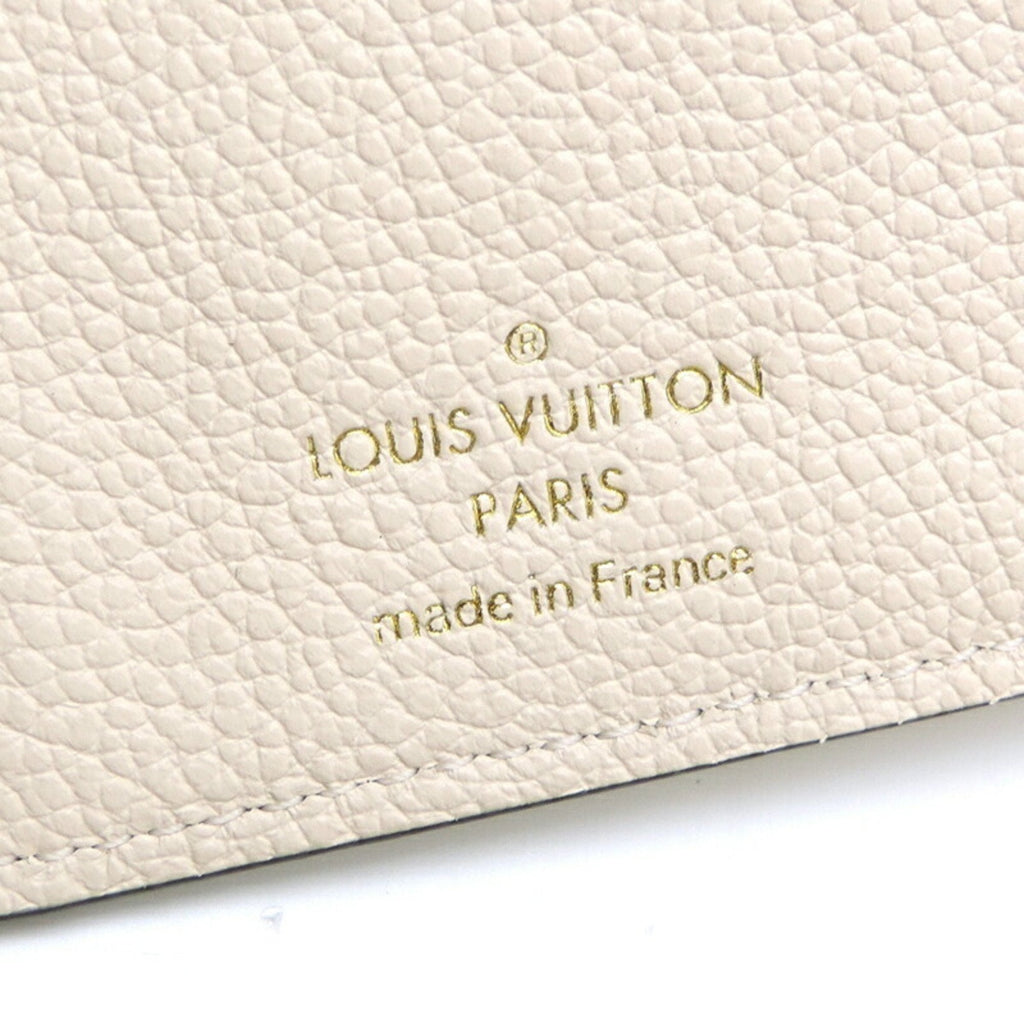 Louis Vuitton White Monogram Empreinte Wallet (Tri-Fold)