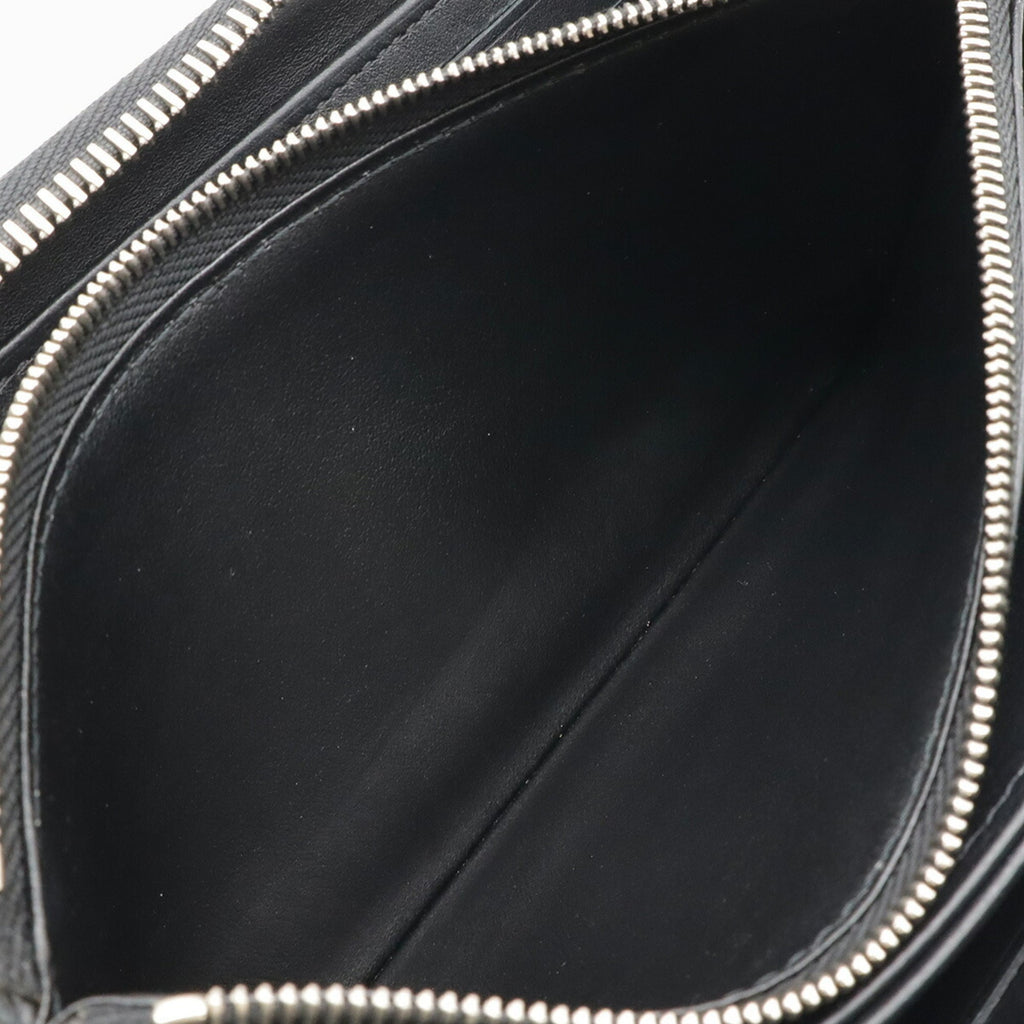 Louis Vuitton Black Noir Leather Coin Purse/Coin Case