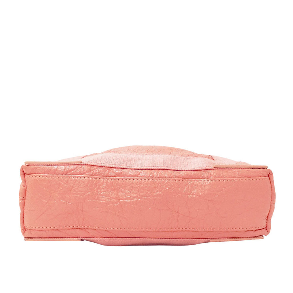 Balenciaga Salmon Pink Leather Handbag Shoulder