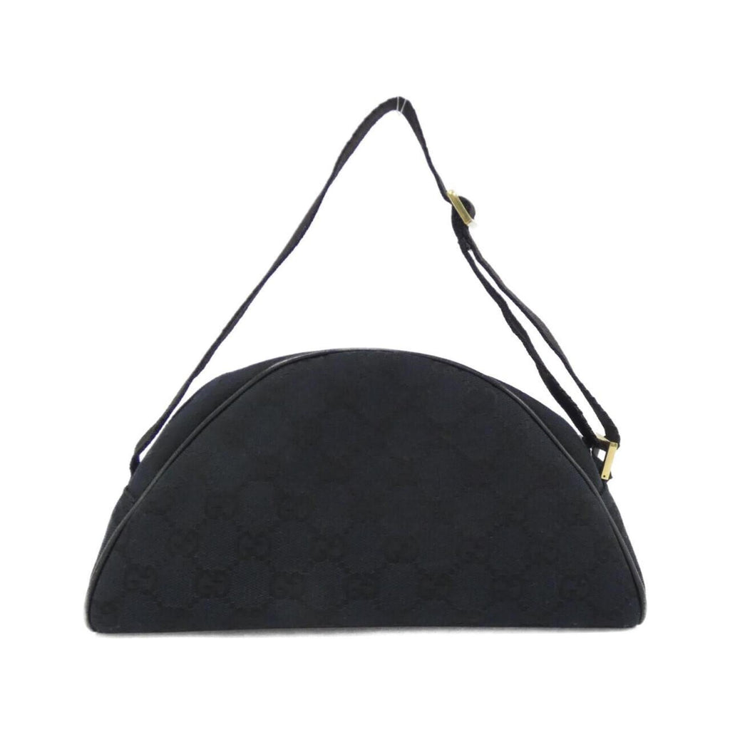 Gucci Black Gg Canvas Handbag (Pre-Owned)