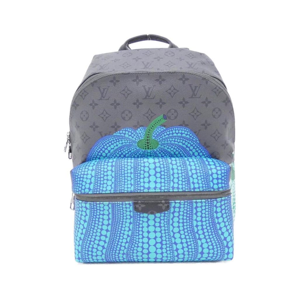 Louis Vuitton Black Gris Coated Canvas Backpack