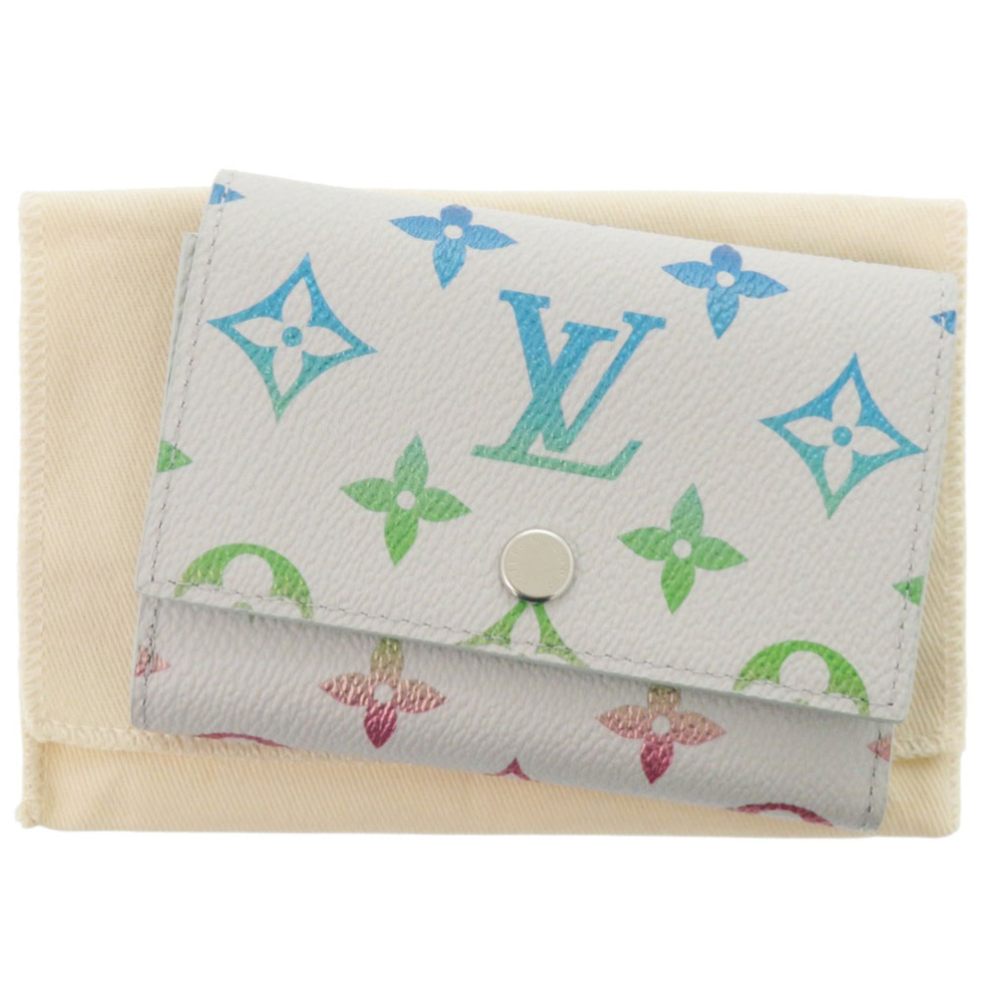 Louis Vuitton Gray Monogram Wallet (Tri-Fold)