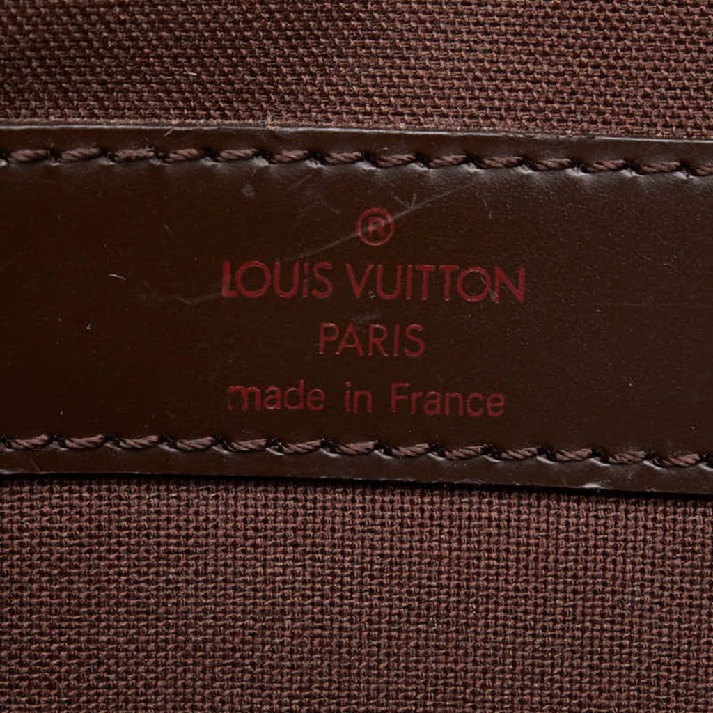 Louis Vuitton Damier Brown Pvc Leather Shoulder Bag