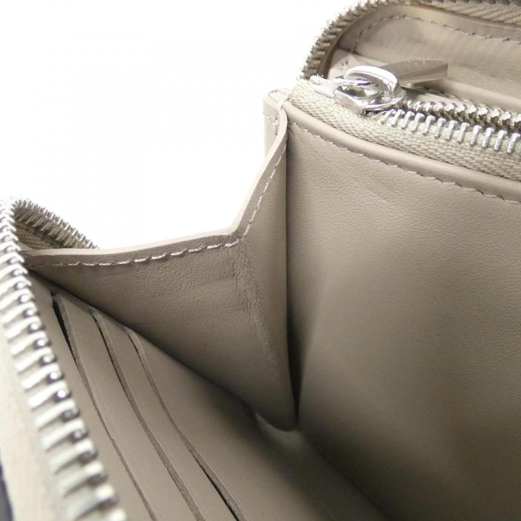 Louis Vuitton Beige Leather Long Wallet