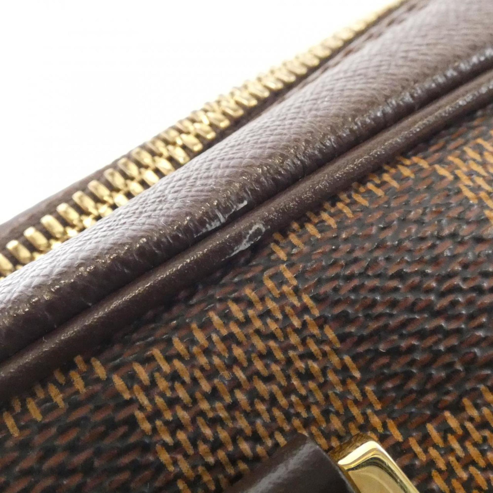 Louis Vuitton Ebene Coated Canvas Handbag
