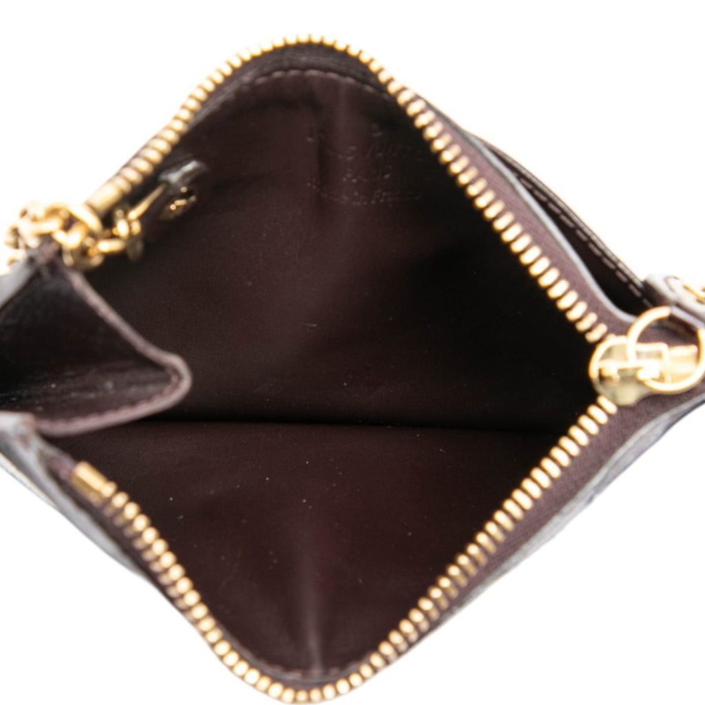 Louis Vuitton Monogram Vernis Amarante Purple Patent Leather Coin Purse/Coin Case