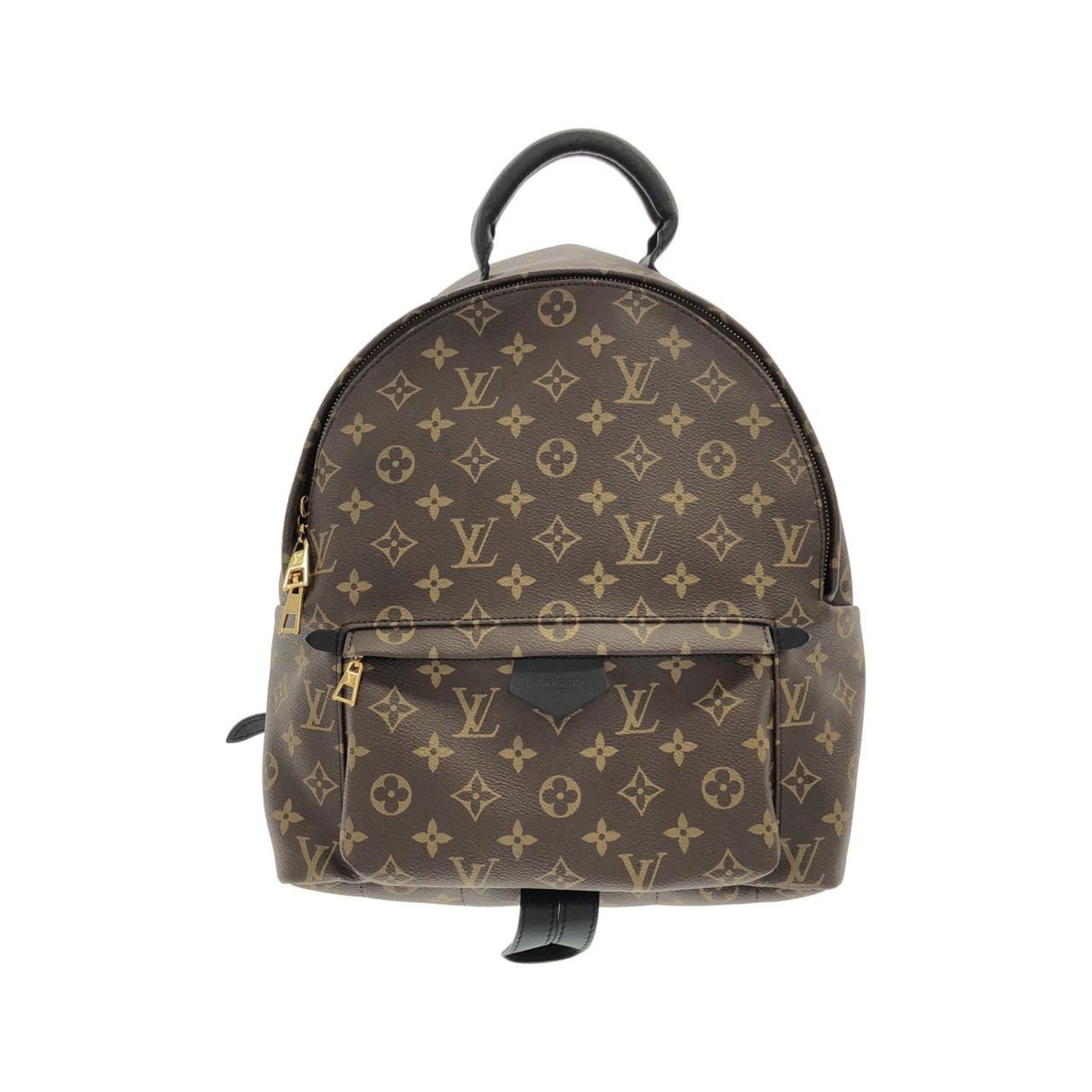 Louis Vuitton Marron Coated Canvas Backpack