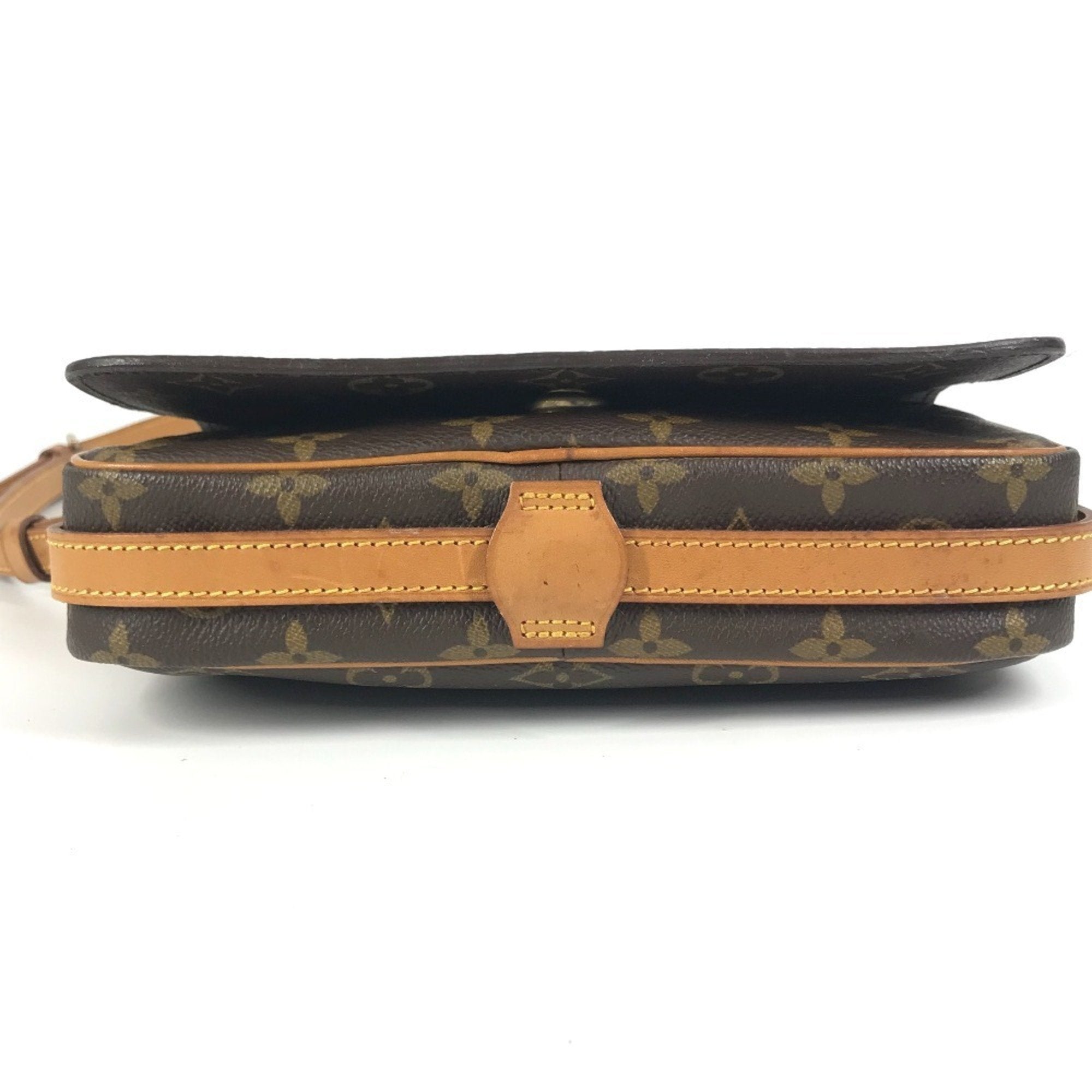 Louis Vuitton Brown Monogram Canvas Pochette Shoulder Bag