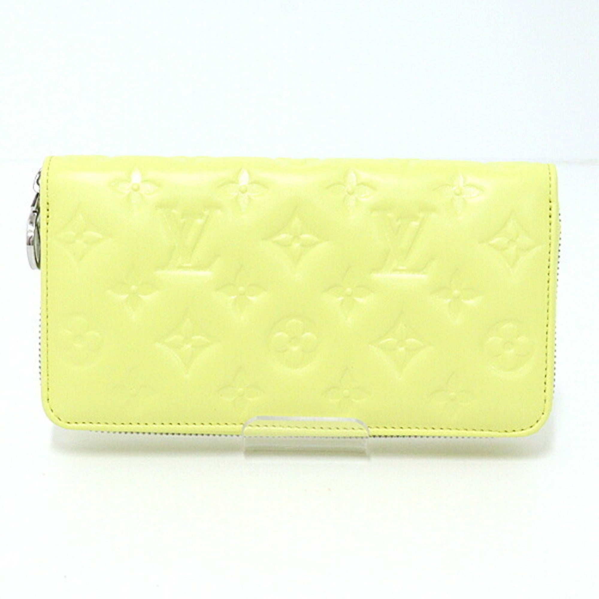 Louis Vuitton Yellow Leather Coin Purse/Coin Case