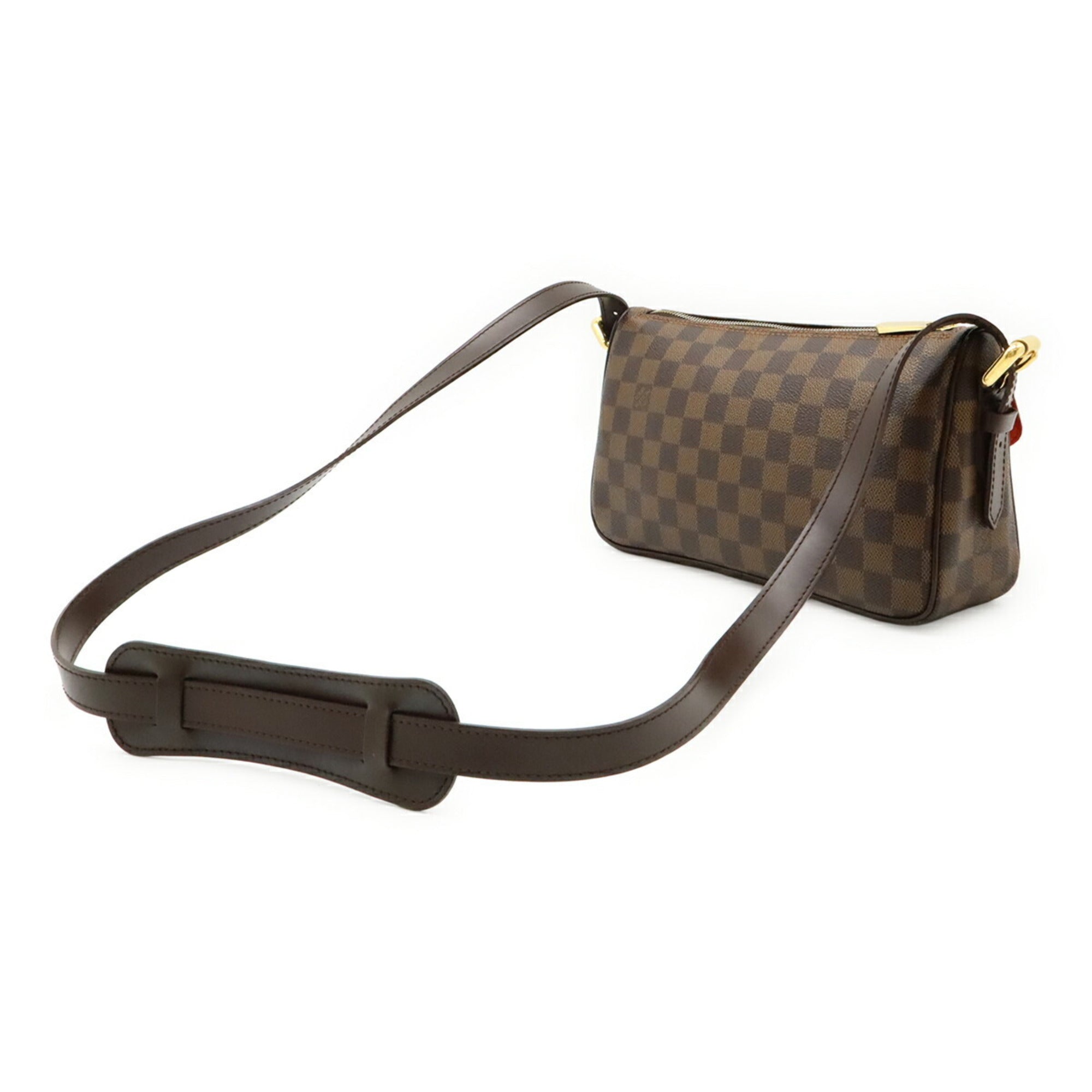 Louis Vuitton Brown Pvc Shoulder Bag