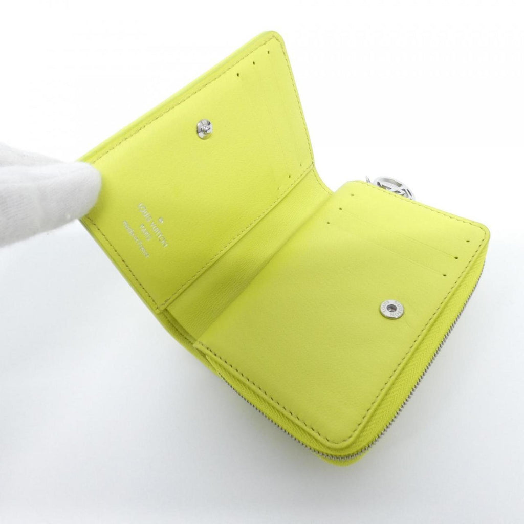Louis Vuitton Yellow Leather Long Wallet