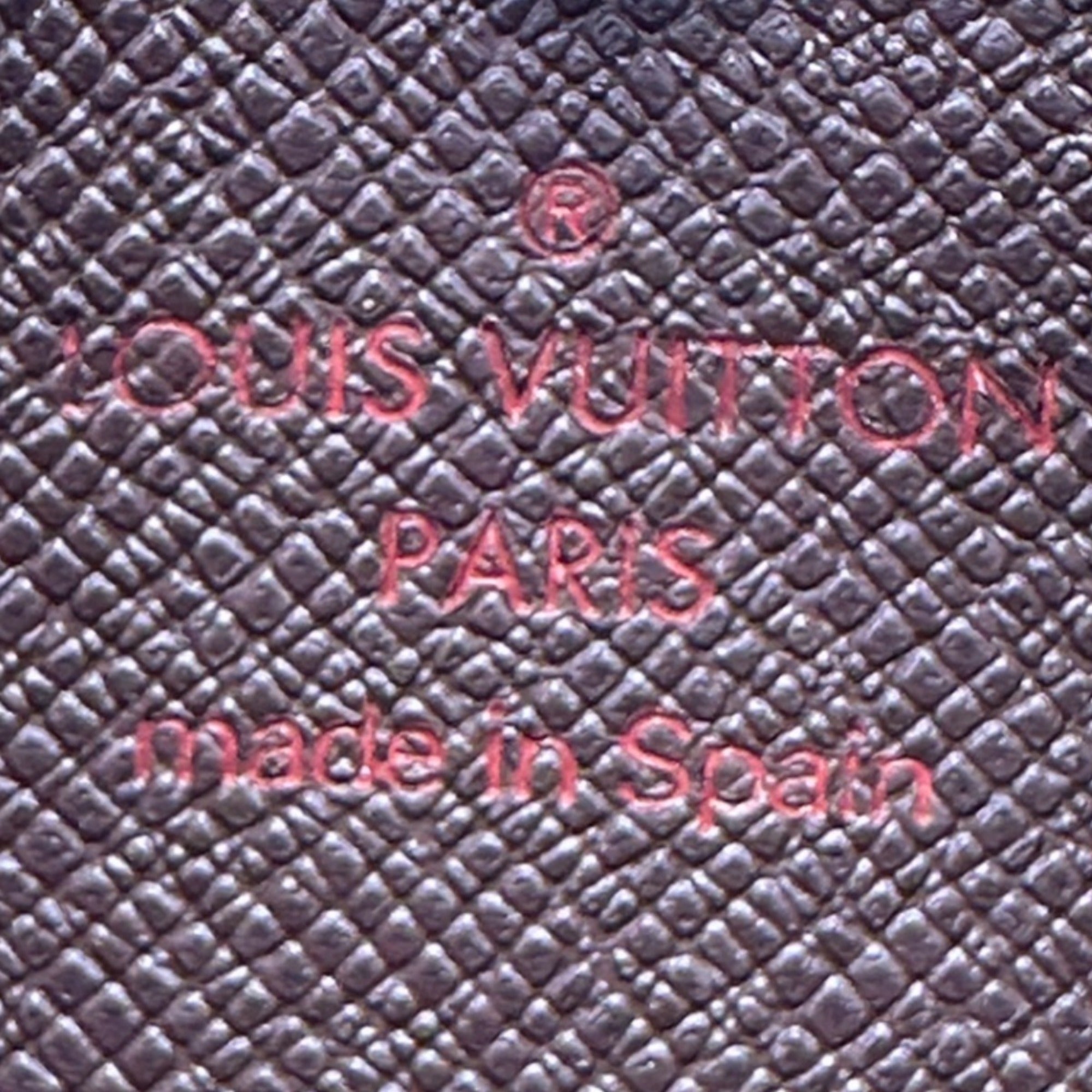 Louis Vuitton Damier Brown Damier Canvas Coin Purse/Coin Case