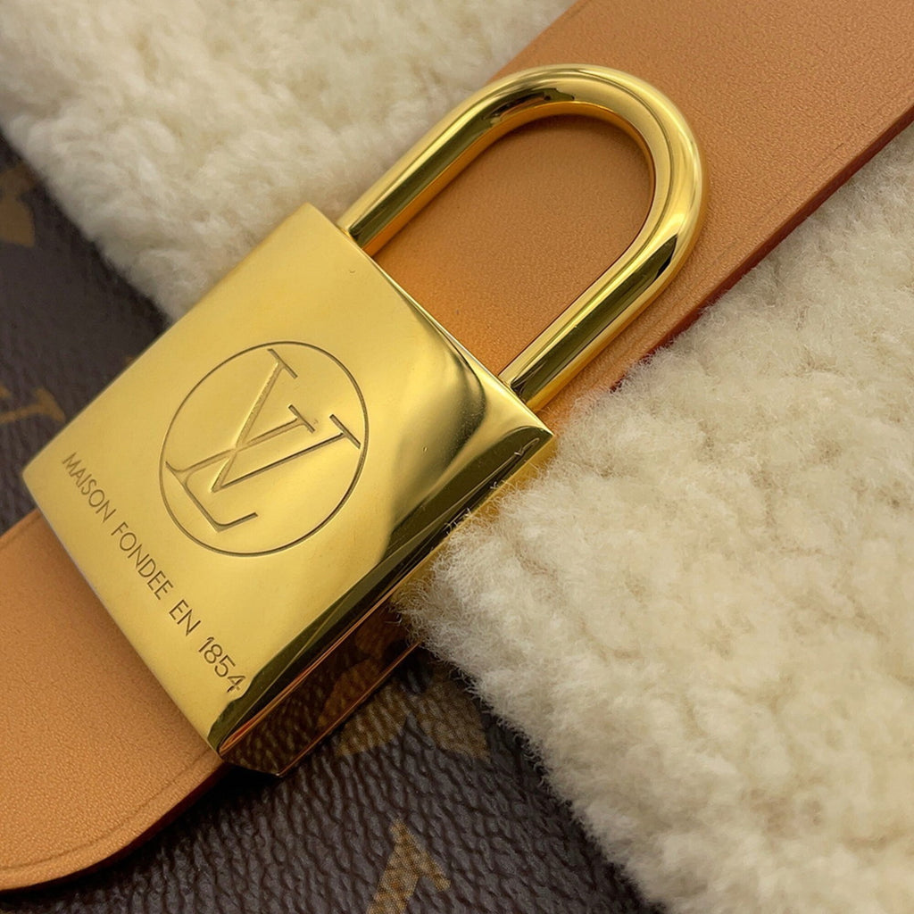 Louis Vuitton Brown Monogram Monogram Leather Handbag
