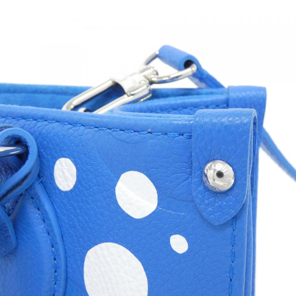 Louis Vuitton Monogram Empreinte Blue Leather Tote Bag