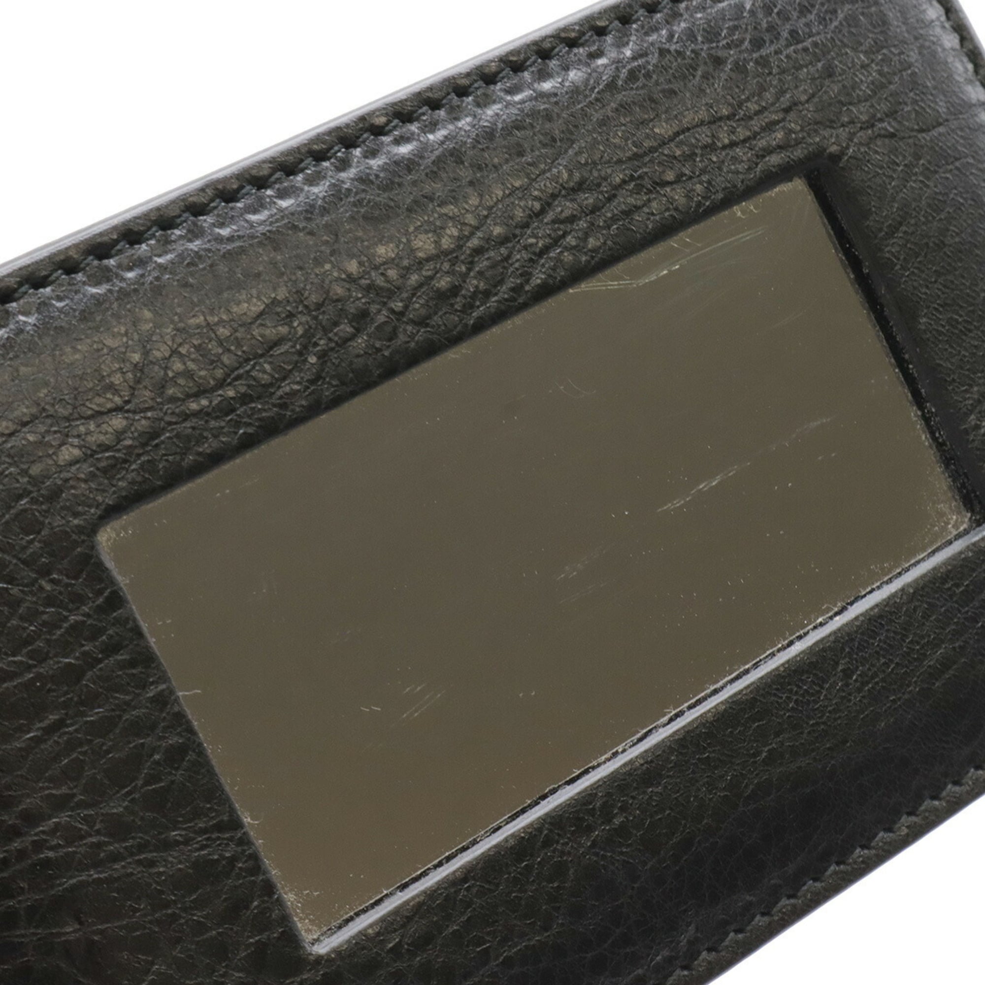 Balenciaga Black Leather Handbag Shoulder Bag Tote