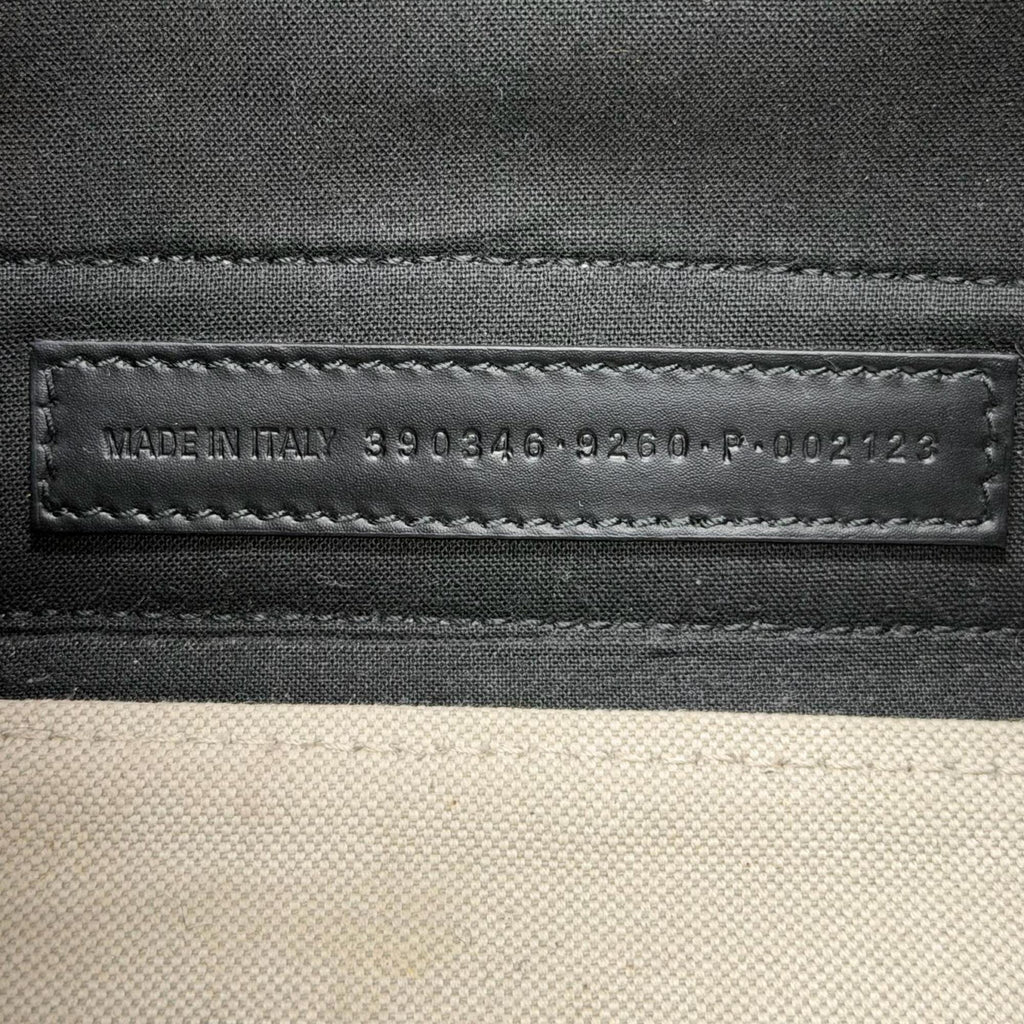 Balenciaga Black Canvas Leather Shoulder
