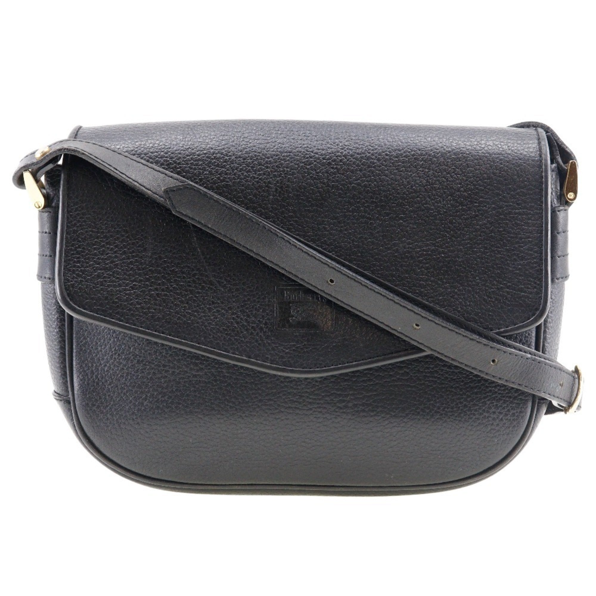 Burberry Black Leather Shoulder Bag