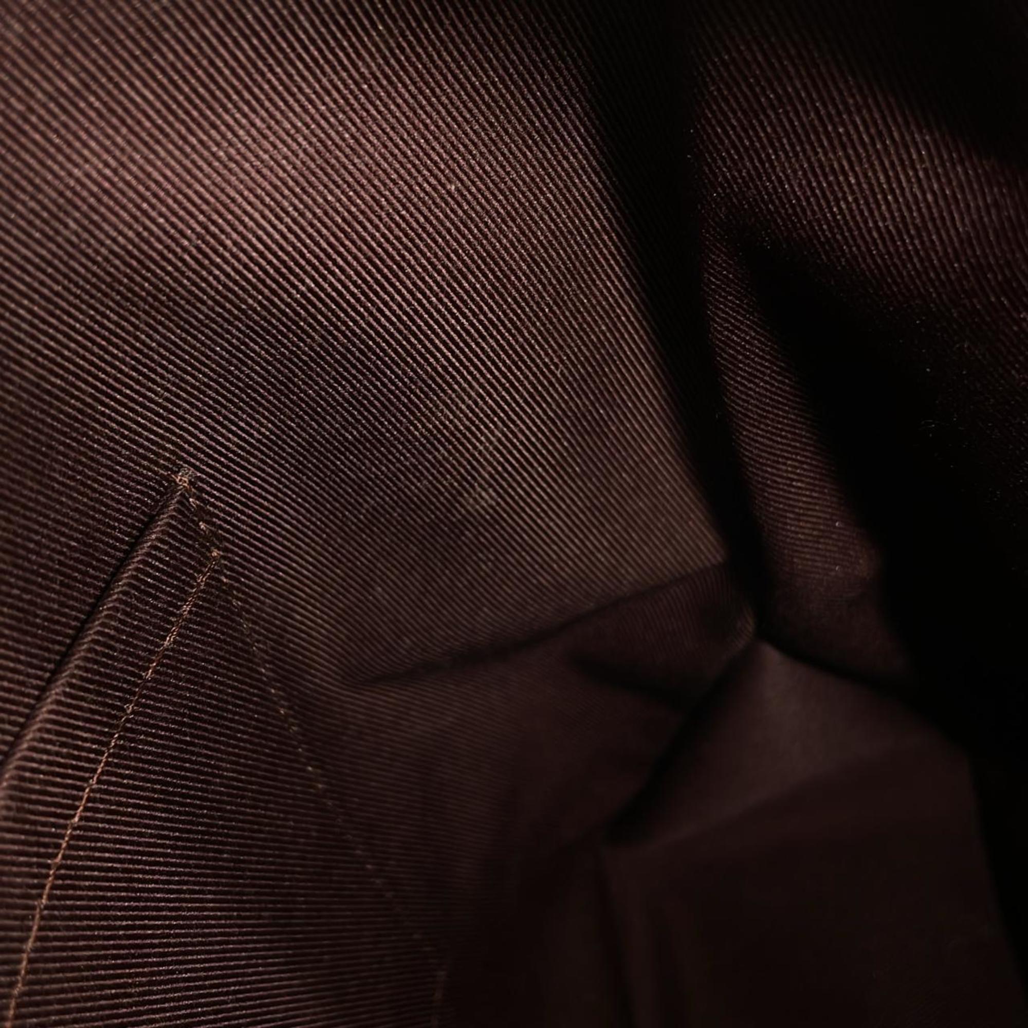 Louis Vuitton Marron Coated Canvas Shoulder Bag