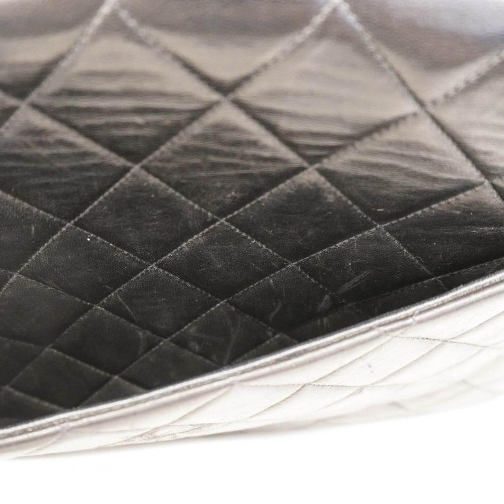 Chanel Black Leather Shoulder Bag