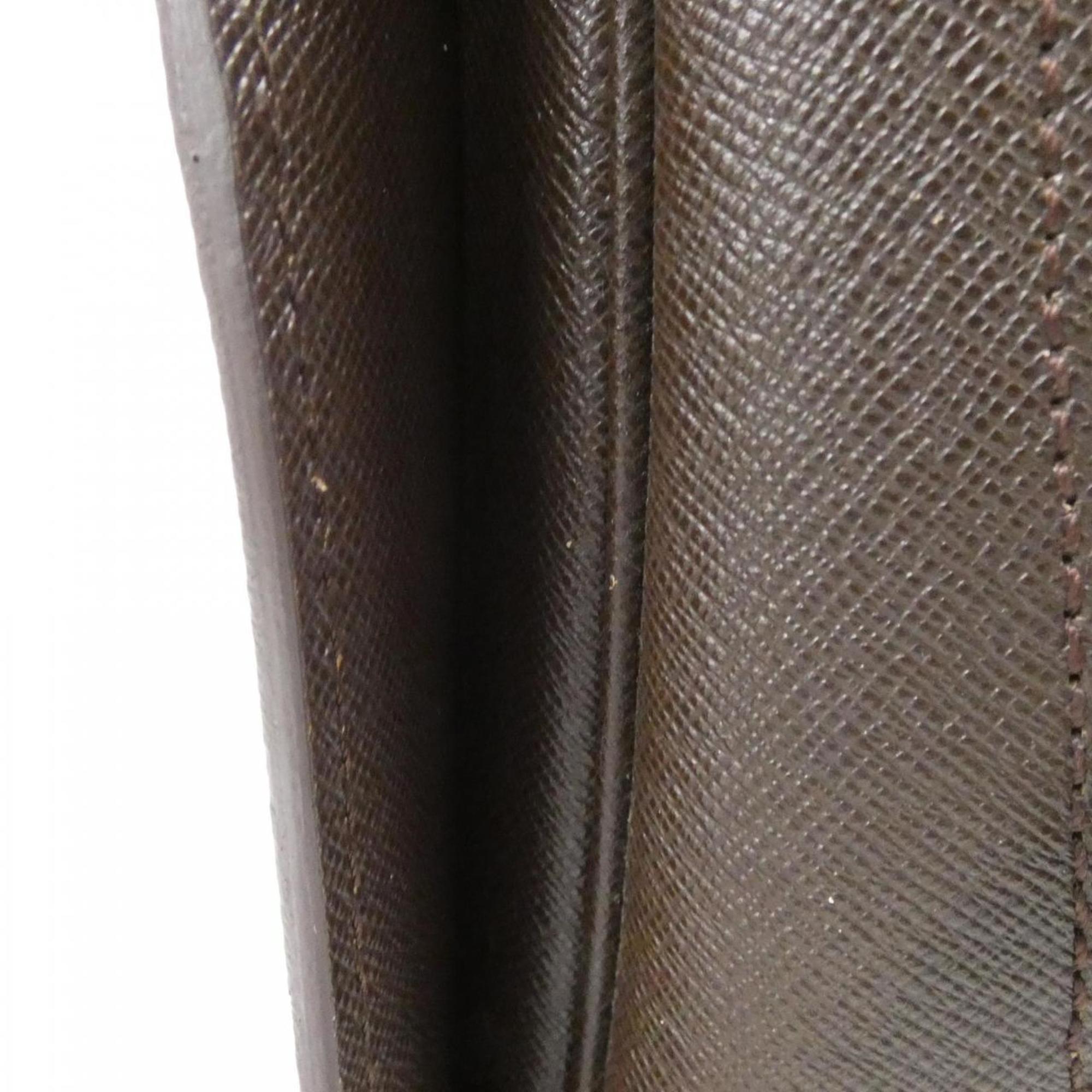 Louis Vuitton Ebene Coated Canvas Handbag