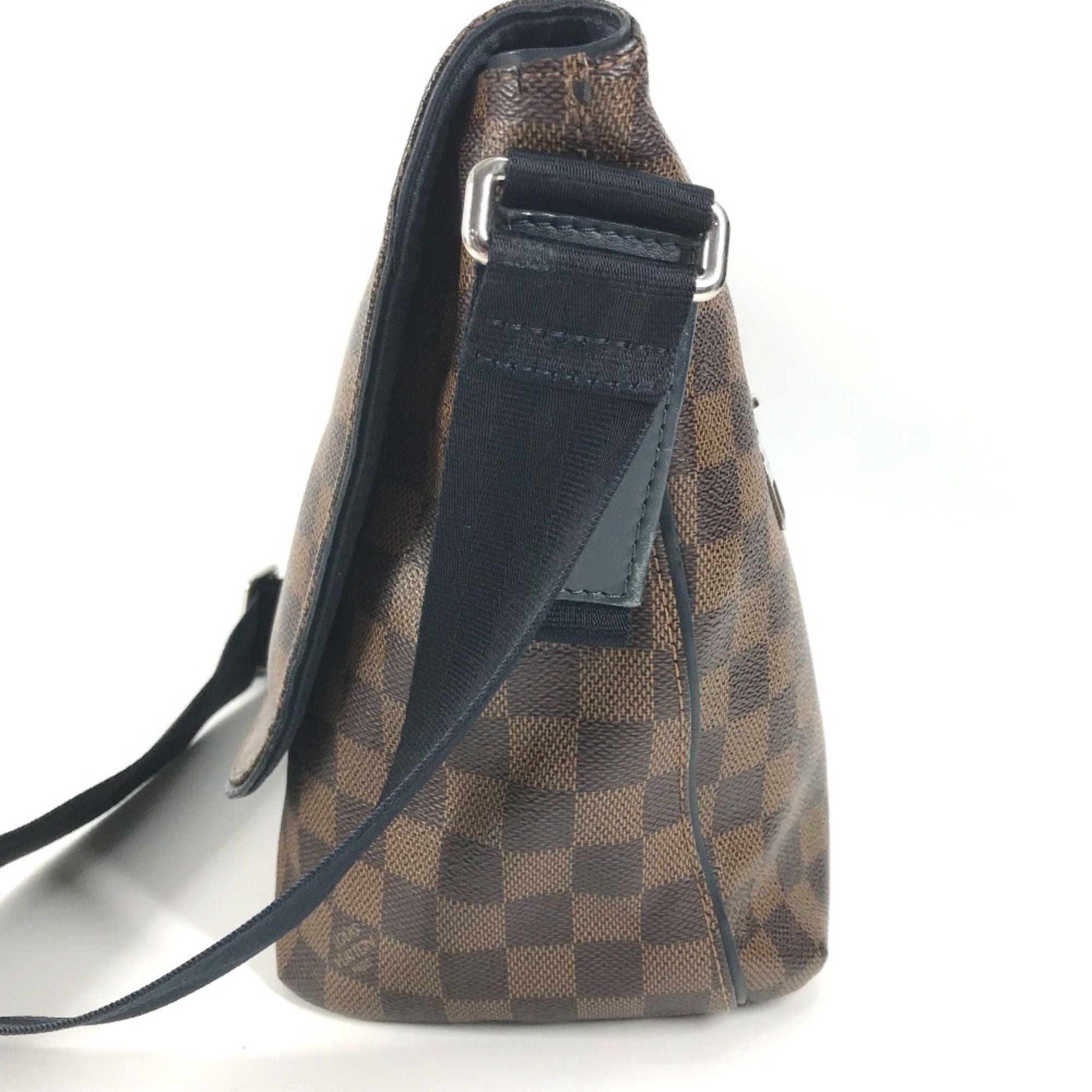 Louis Vuitton Brown Navy Damier Canvas Messenger Bag Shoulder Bag
