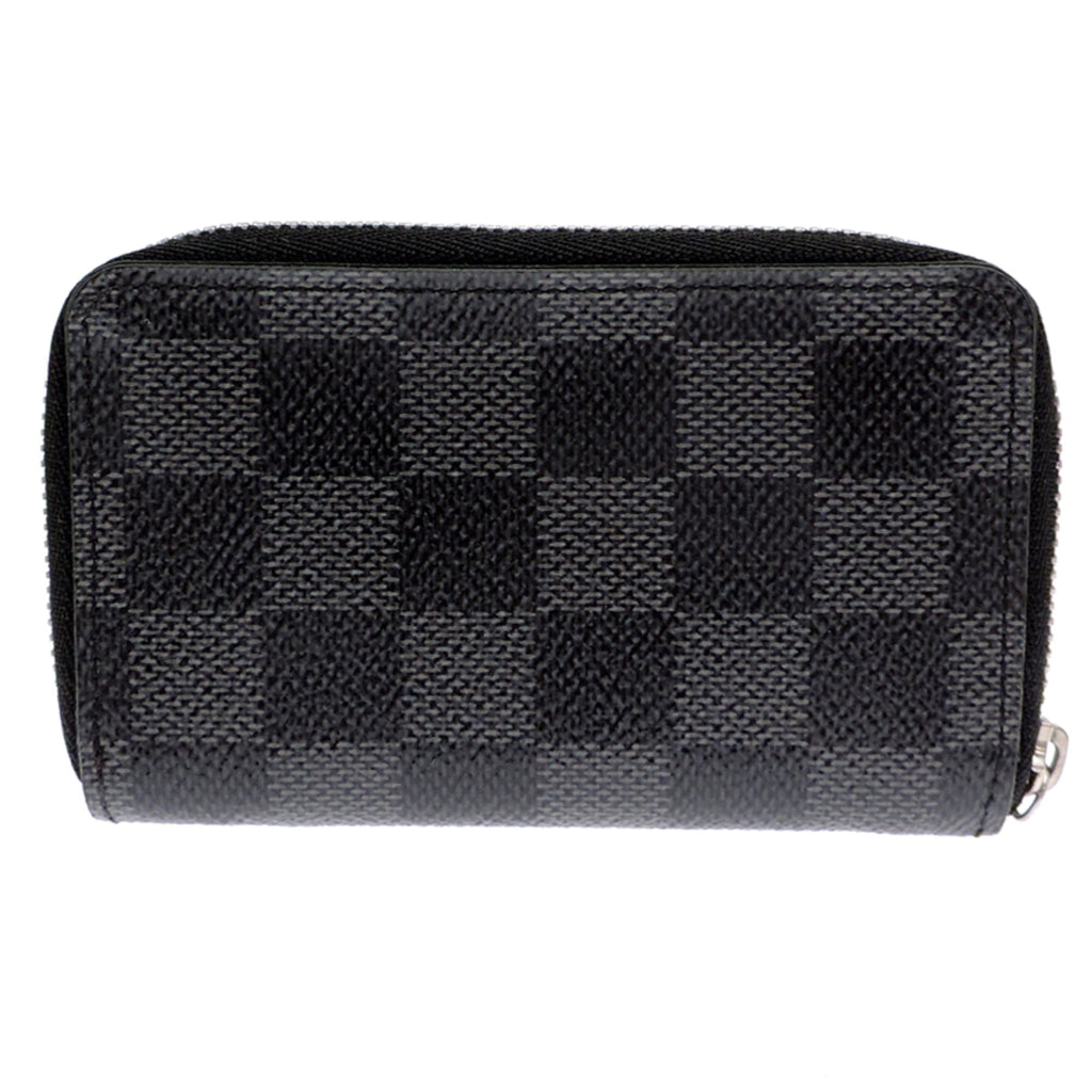 Louis Vuitton Damier Graphite Black Damier Graphite Coin Purse/Coin Case