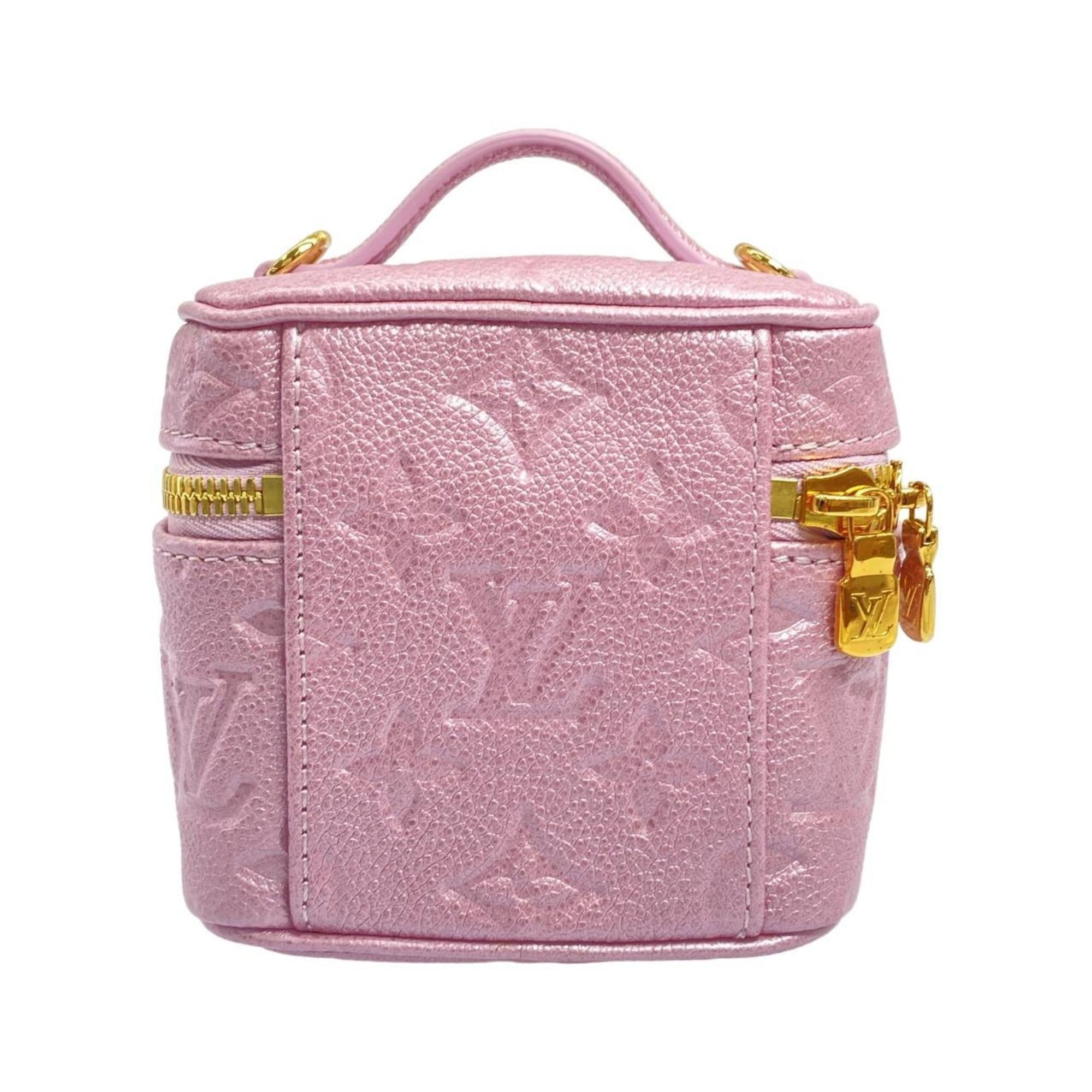 Louis Vuitton Purple Leather Pouch