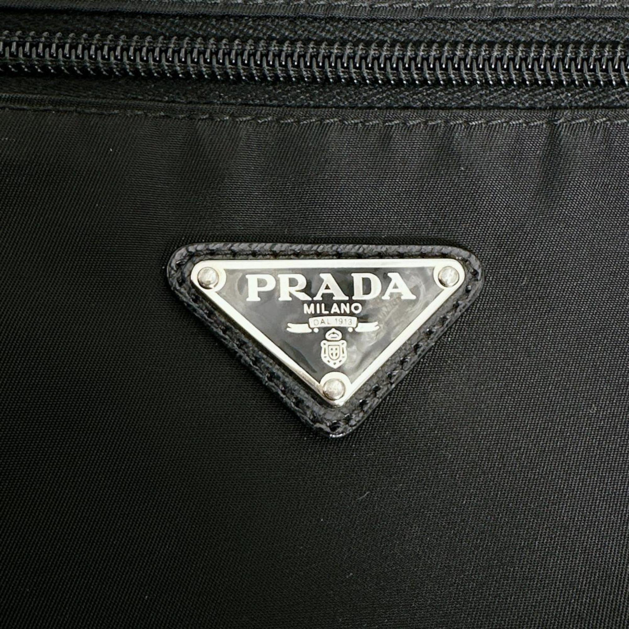 Prada Black Nylon Shoulder Bag Sling Bag