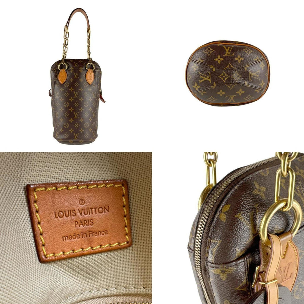 Louis Vuitton Brown Monogram Canvas Shoulder Bag