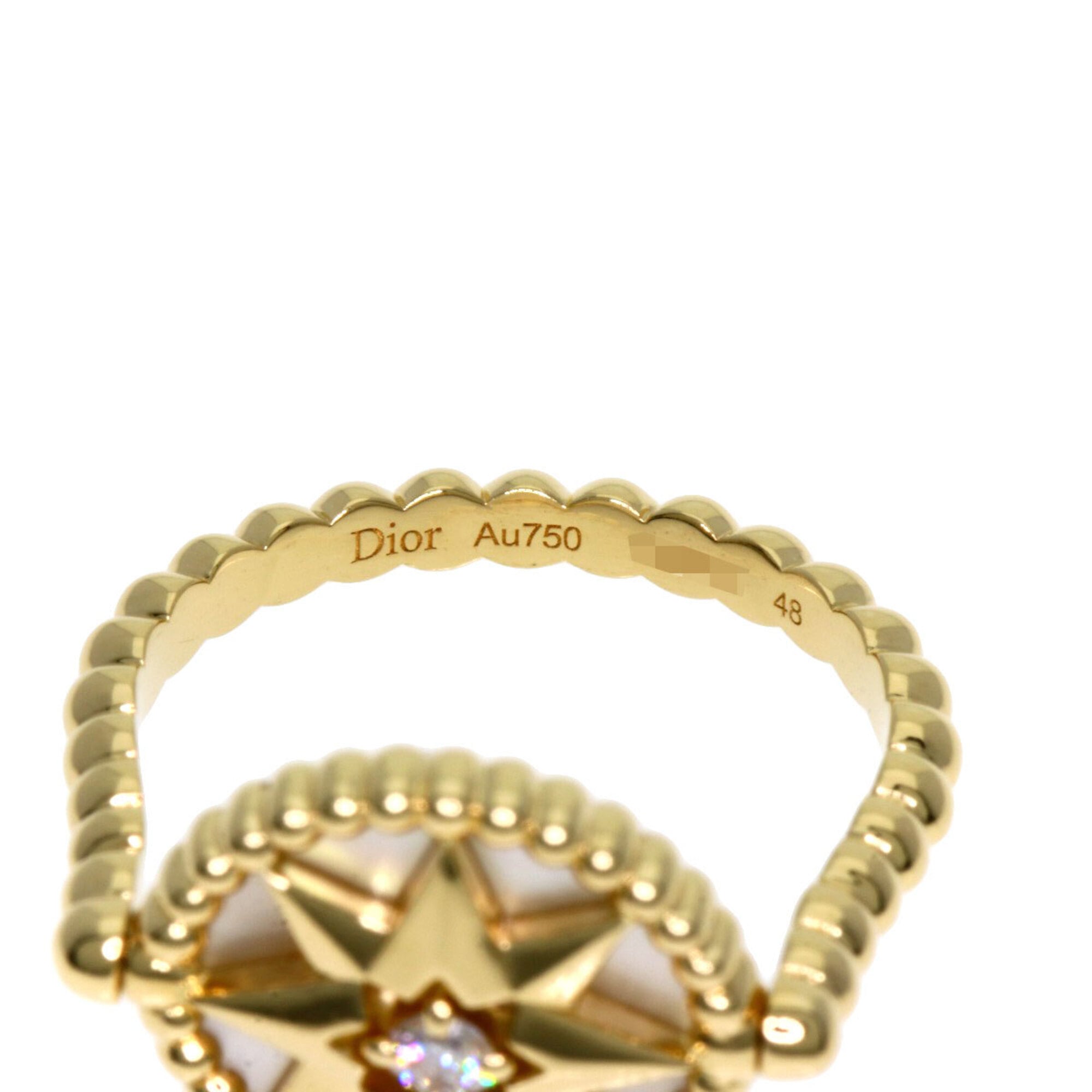 Christian Dior Yellow Gold (18K) Band Ring (Pre-Owned)