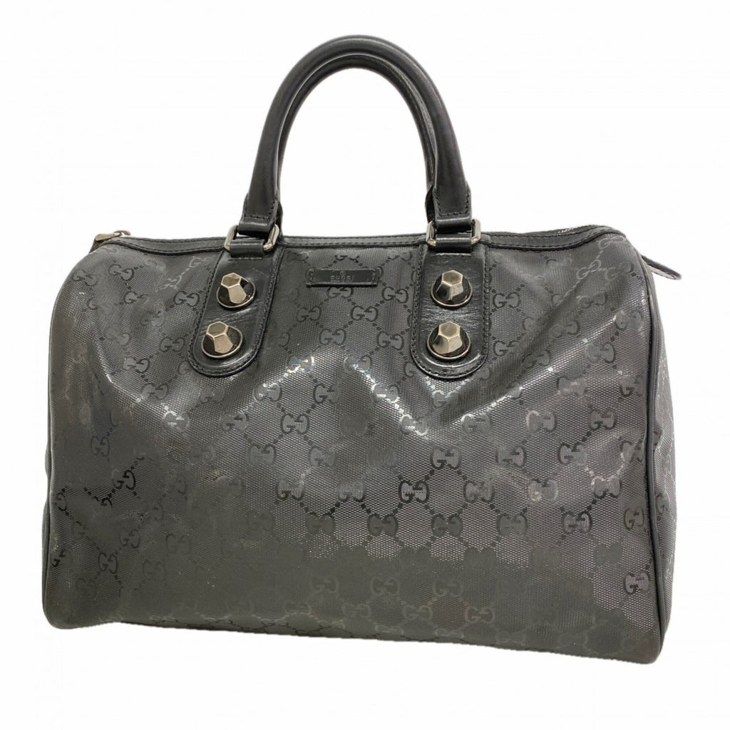 Gucci Black Pvc Handbag (Pre-Owned)