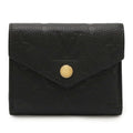Louis Vuitton Black Noir Monogram Empreinte Leather Wallet (Tri-Fold)