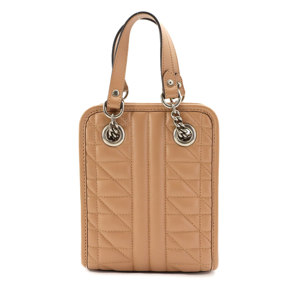 Gucci Beige Leather Handbag (Pre-Owned)