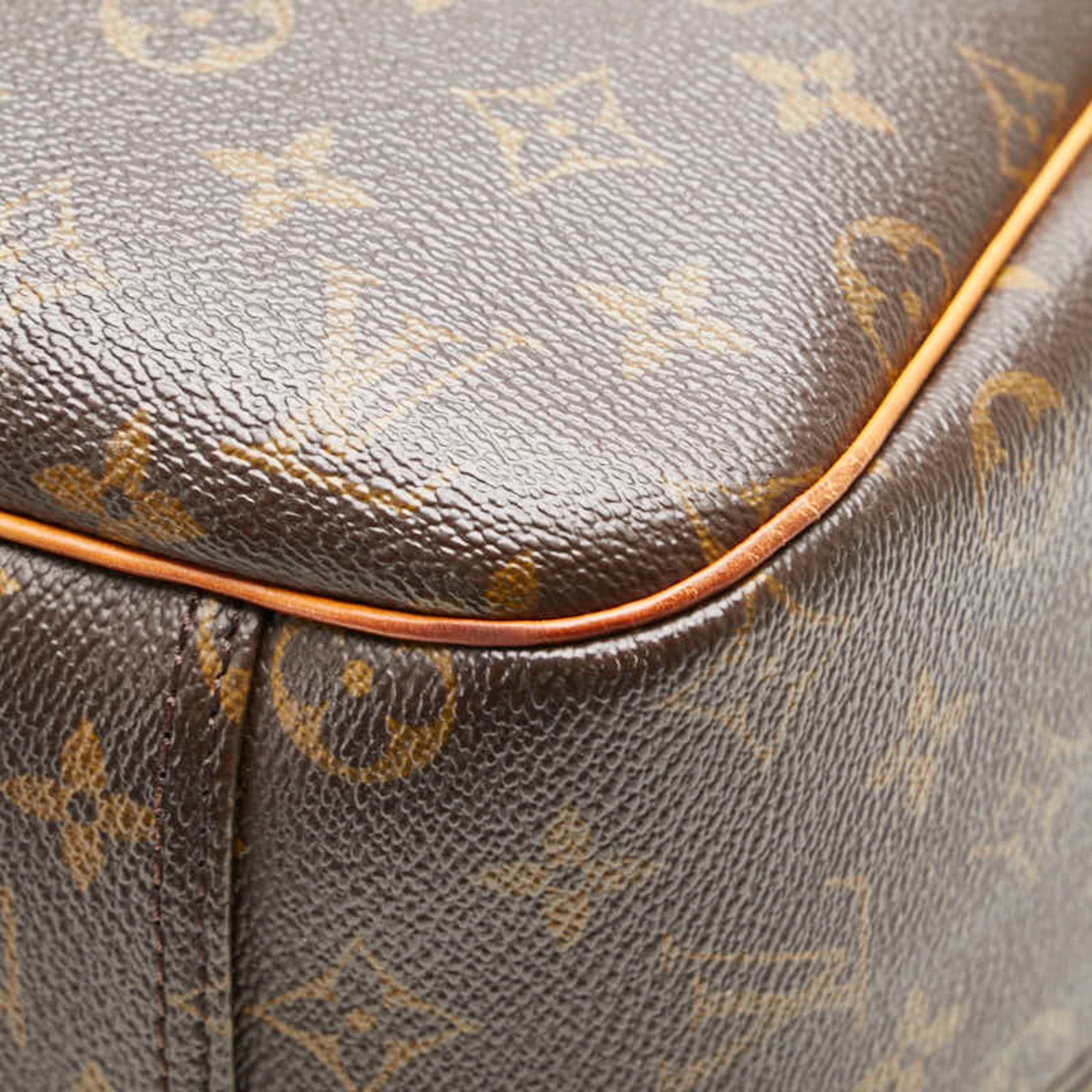 Louis Vuitton Monogram Brown Pvc Leather Handbag