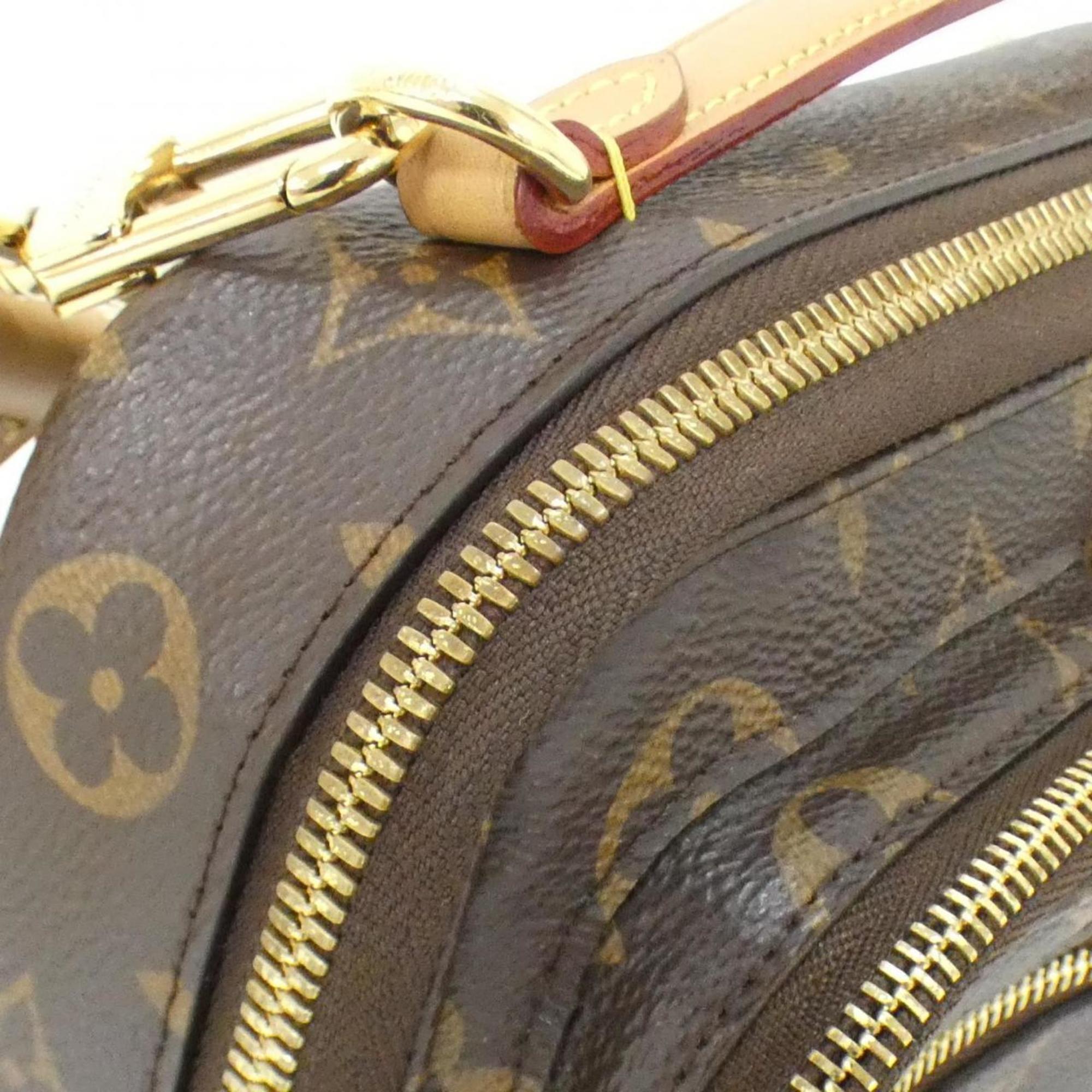 Louis Vuitton Marron Coated Canvas Shoulder Bag