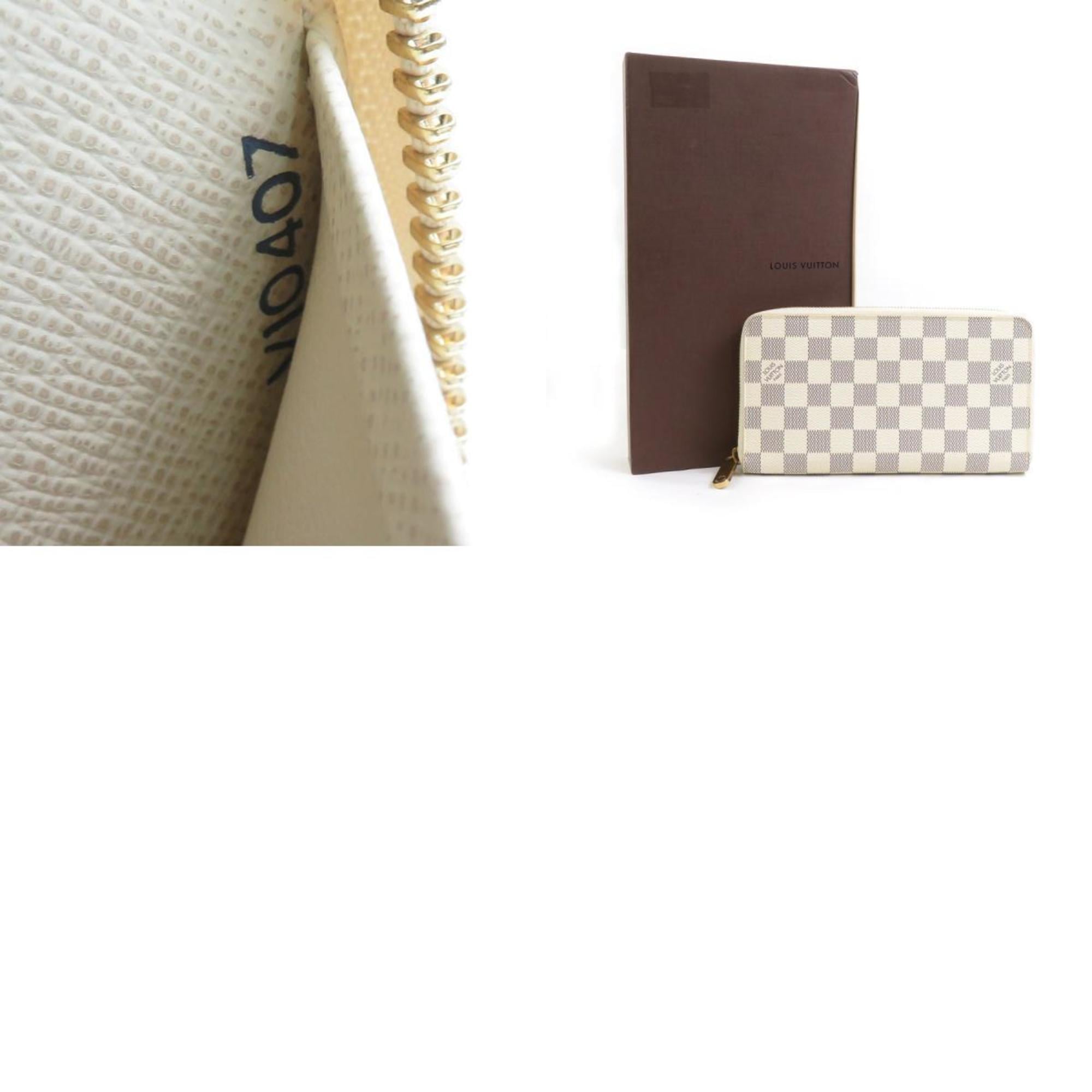 Louis Vuitton Damier Azur Ivory Damier Azur Long Wallet