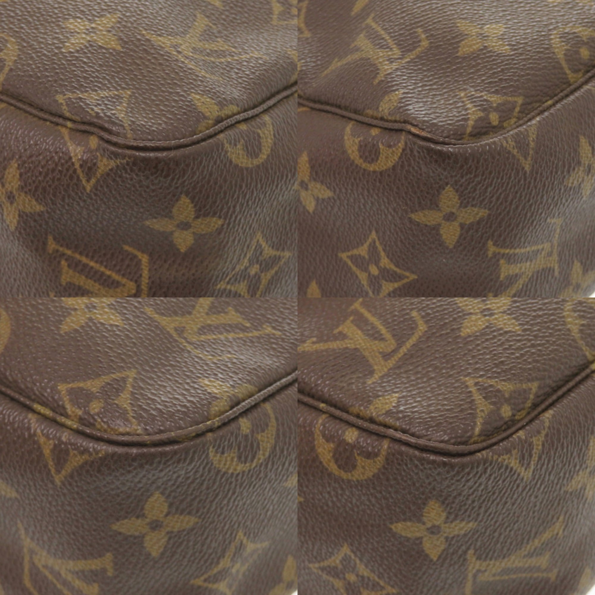 Louis Vuitton Brown Monogram Clutch Bag
