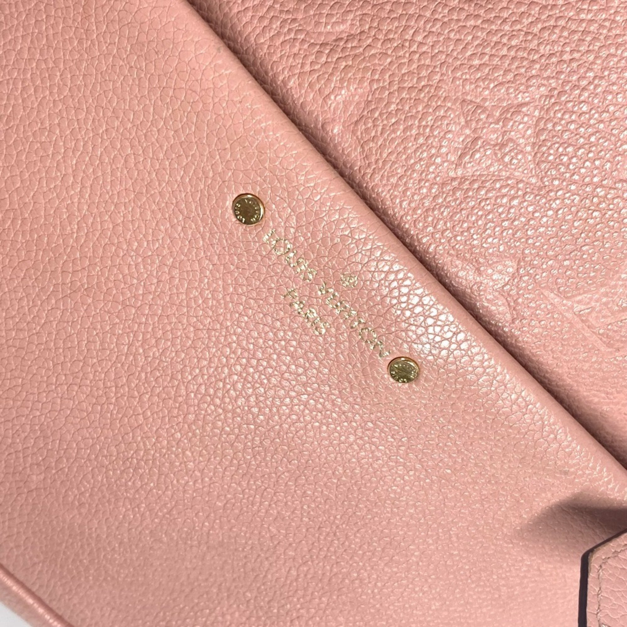 Louis Vuitton Galle Pink Monogram Empreinte Backpack