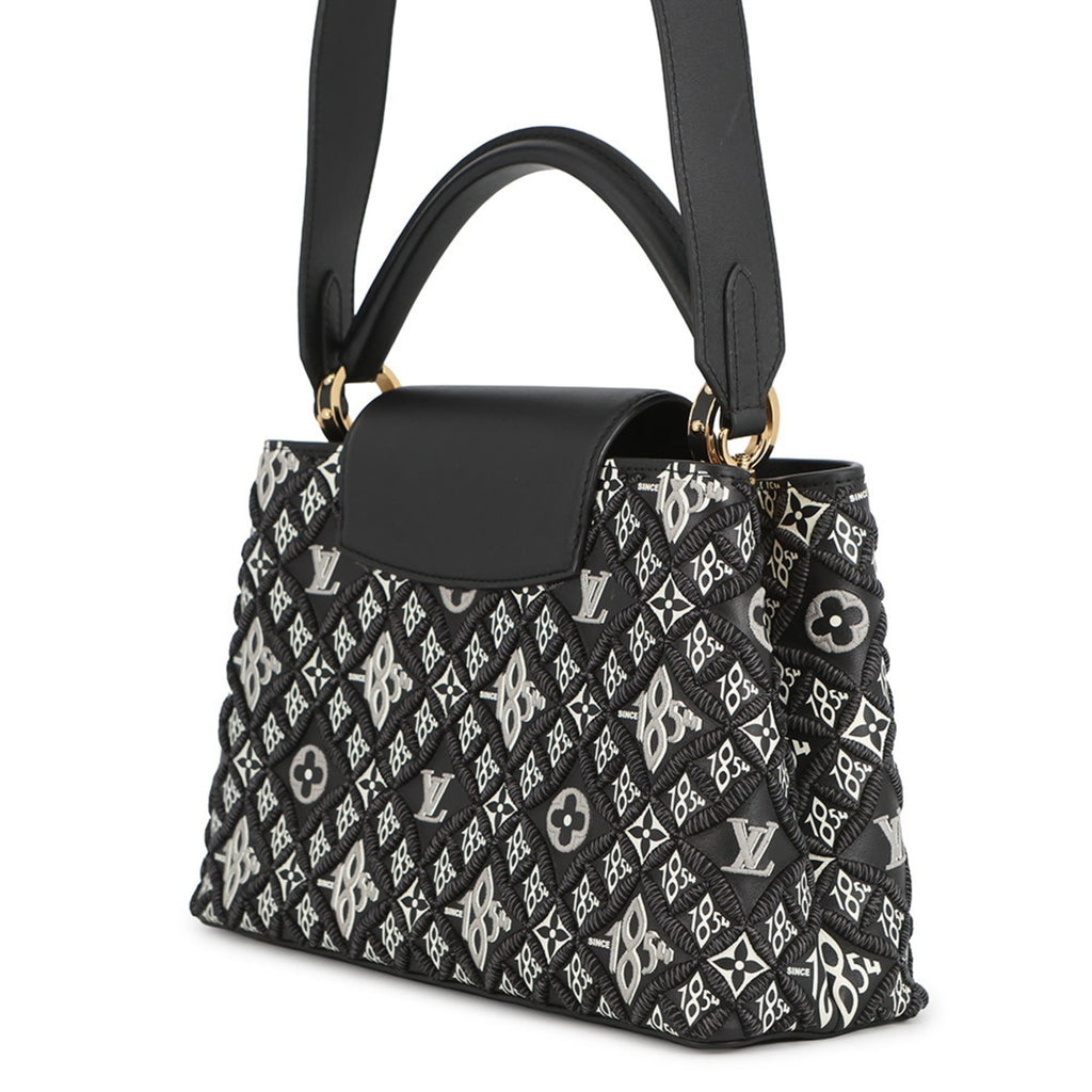 Louis Vuitton Black Noir Leather Handbag