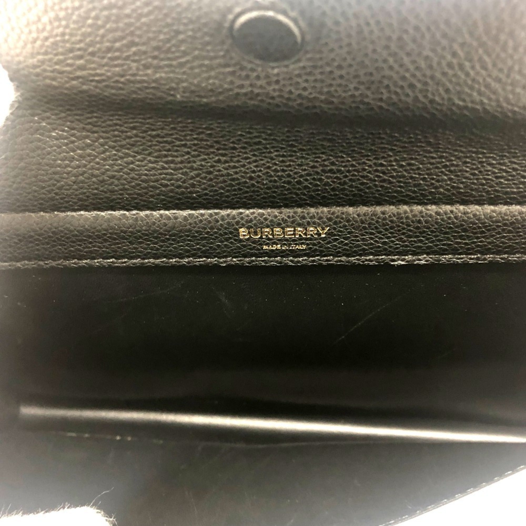 Burberry Black Leather Handbag