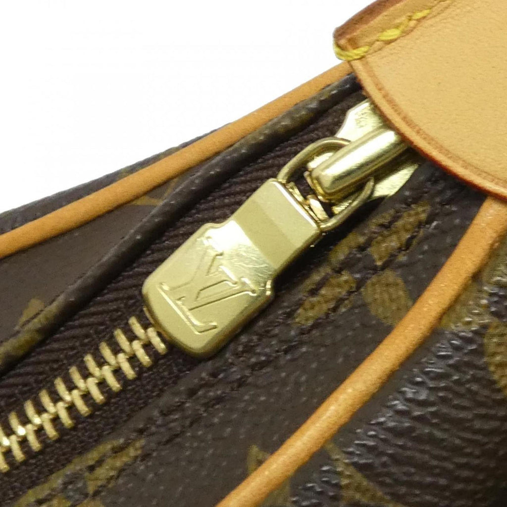 Louis Vuitton Brown Coated Canvas Shoulder Bag