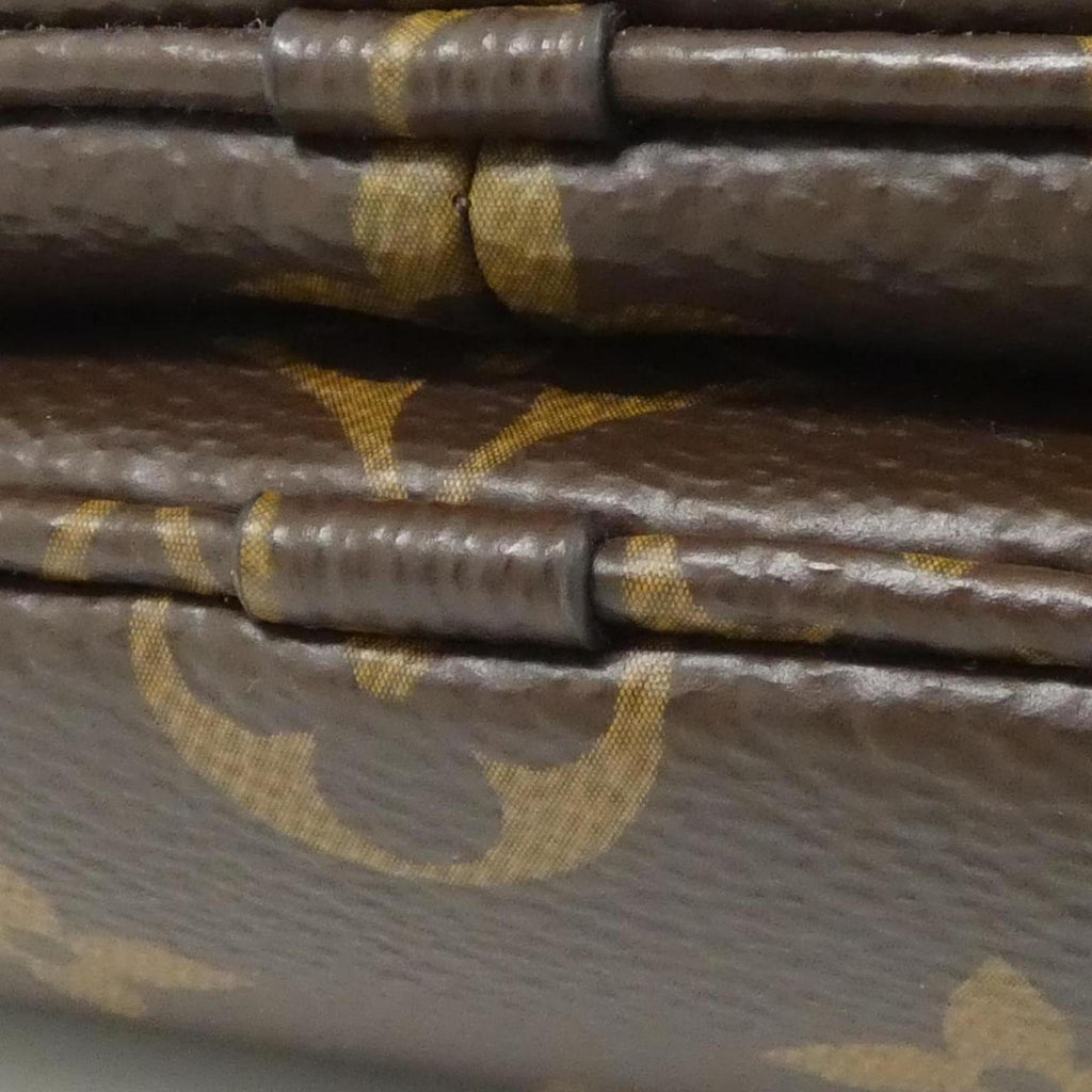 Louis Vuitton Marron Coated Canvas Shoulder Bag