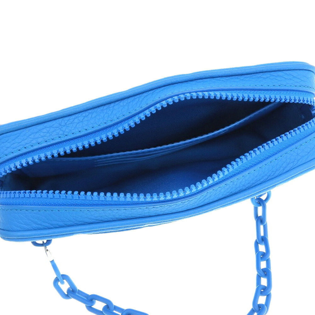 Louis Vuitton Blue Leather Clutch Bag Pochette